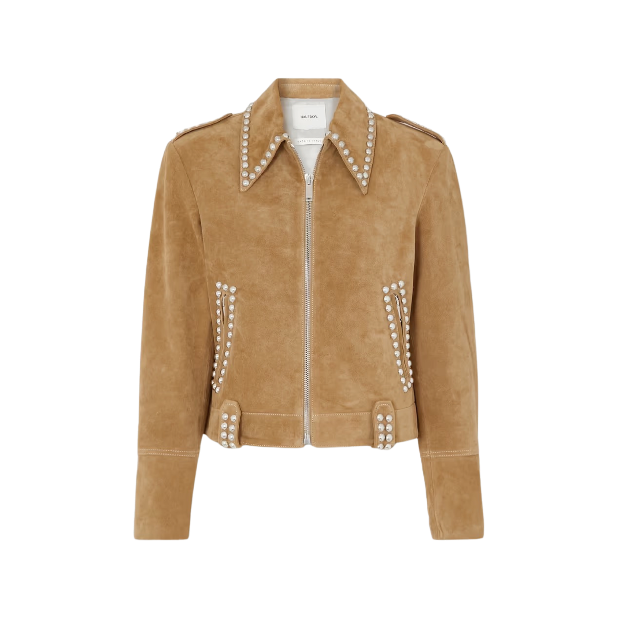 Studded Suede Jacket