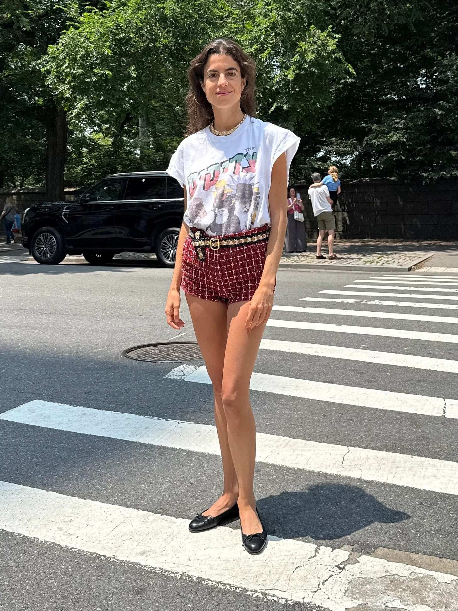 The subtle perfection of plain black flats