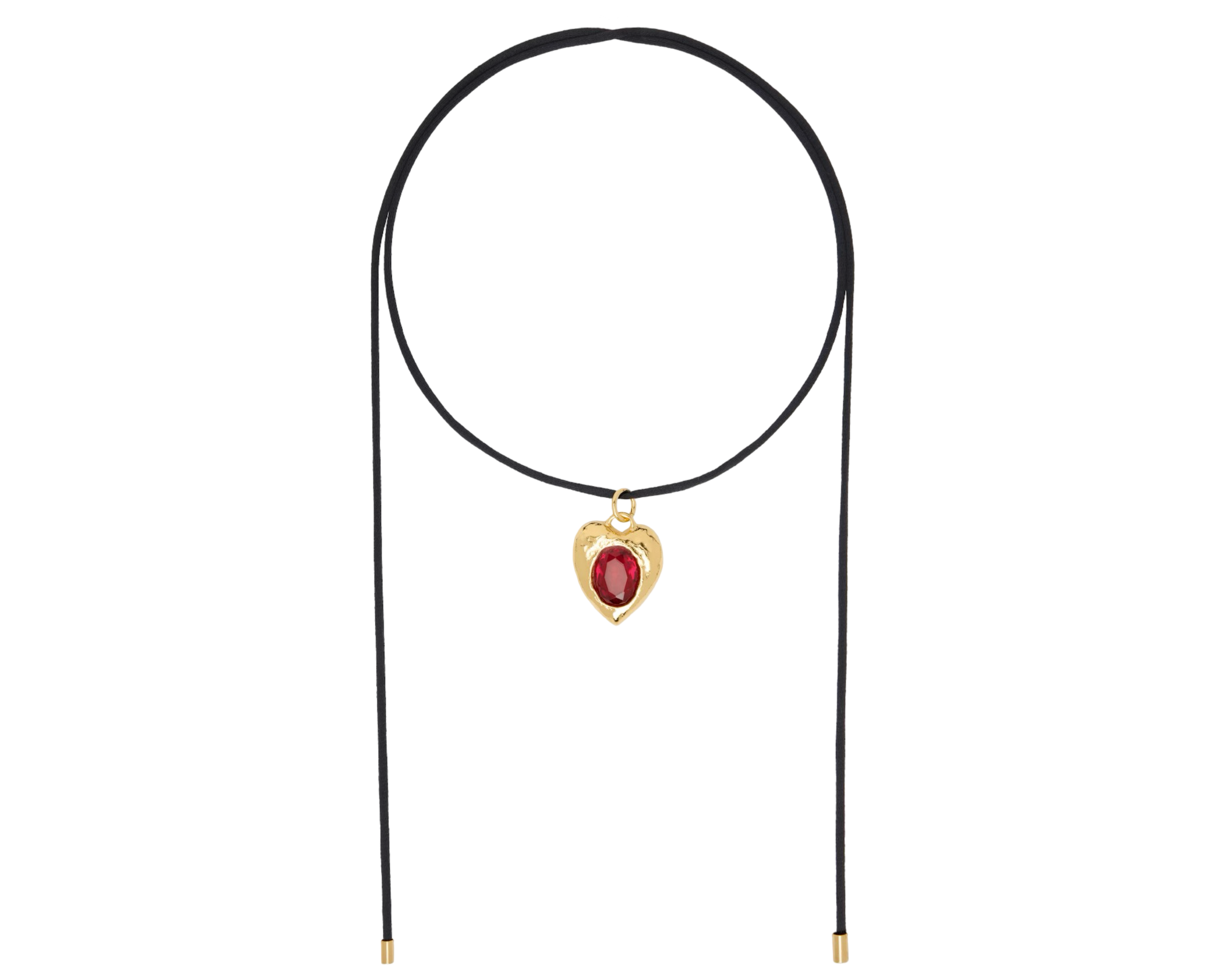 Black & Gold Pacha Cord Necklace