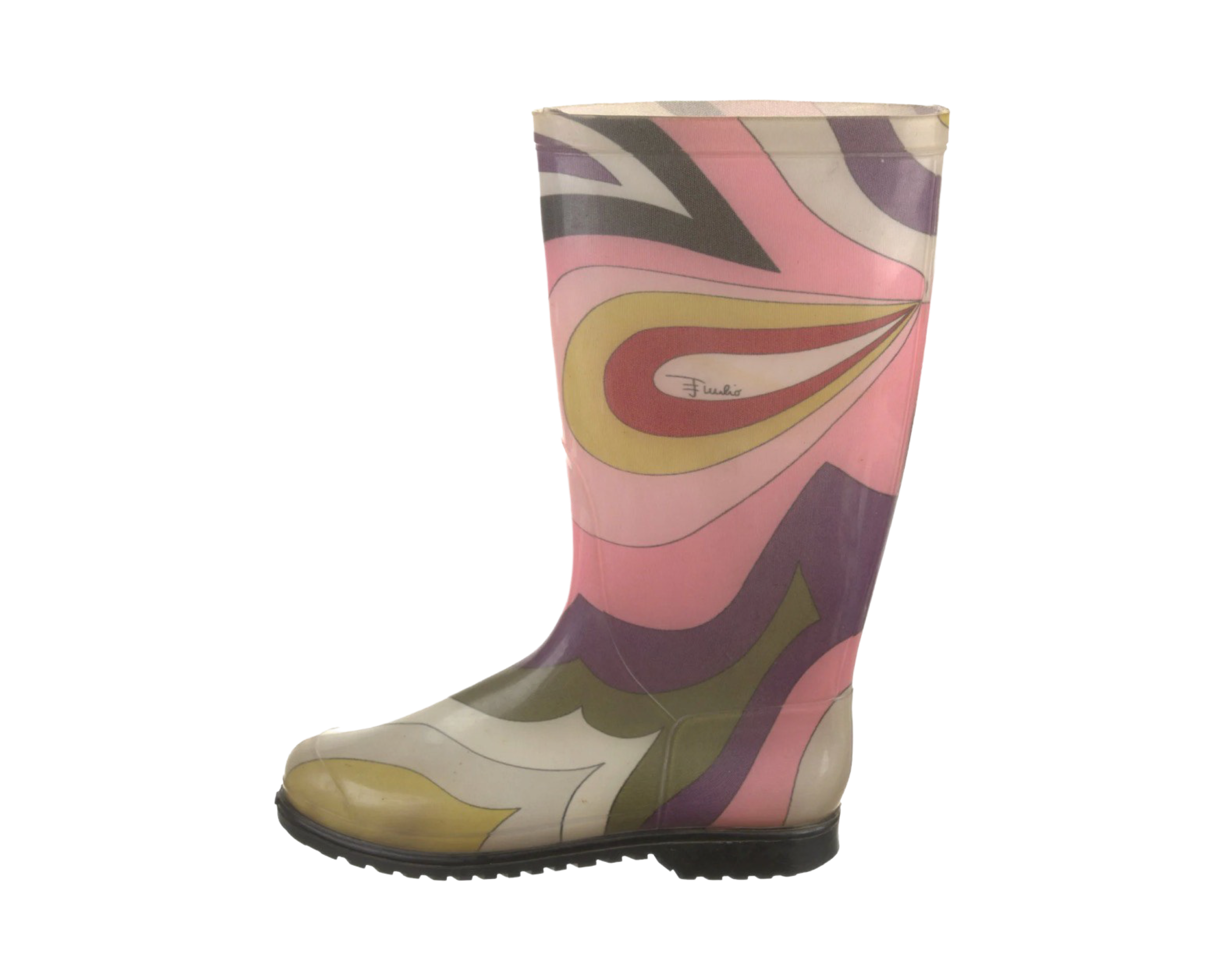 PVC Printed Boots
