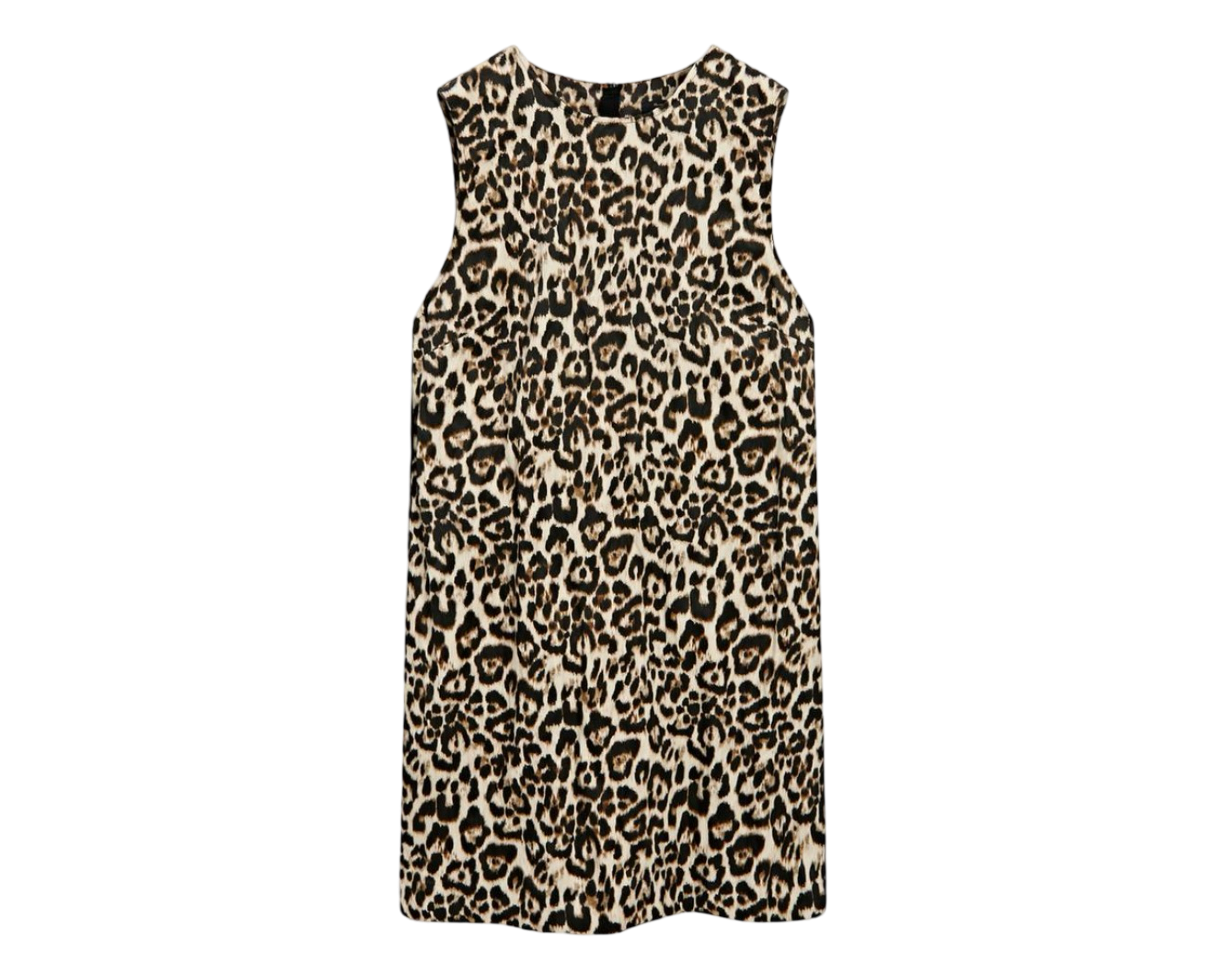 Animal Print Mini Dress