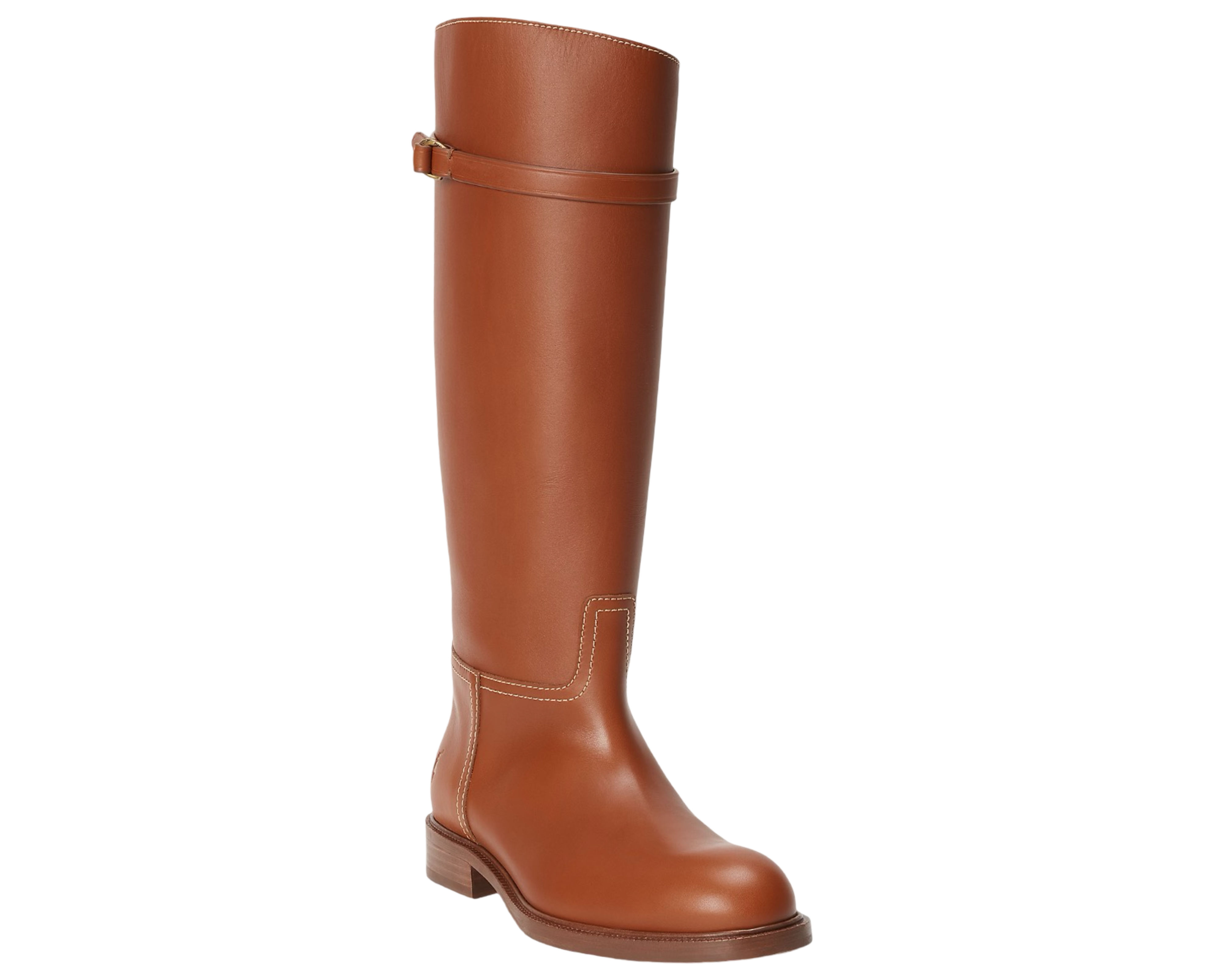 Calfskin Tall Riding Boot