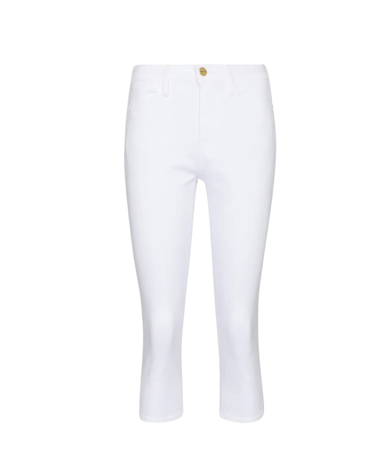 Le High Pedal Pusher Denim Shorts