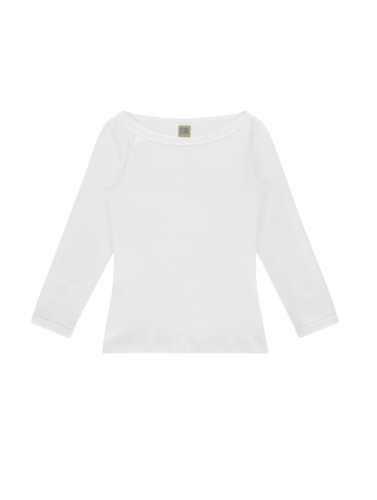 White Steffi T-Shirt