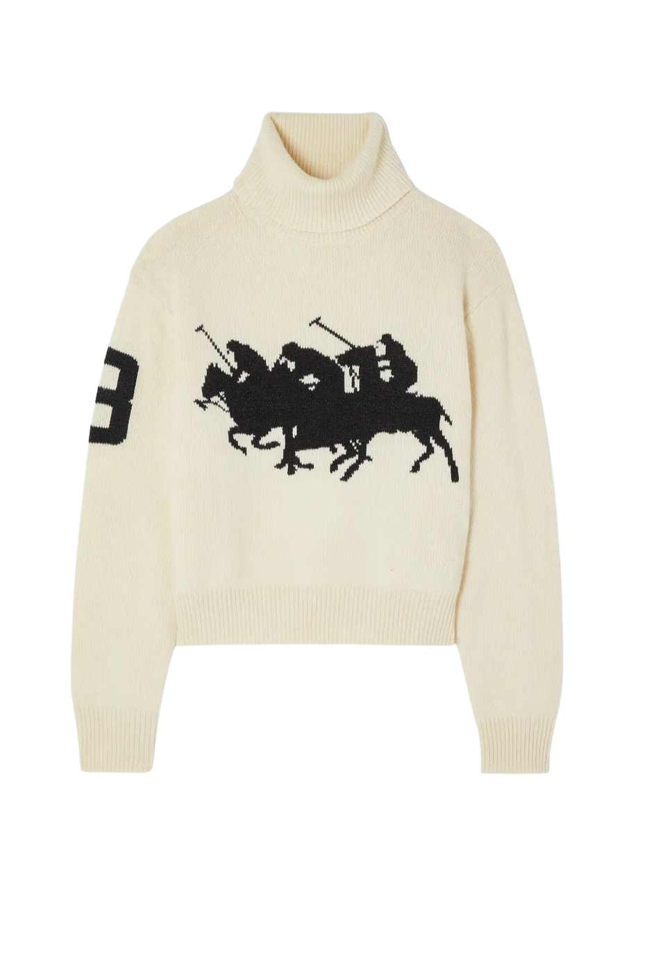 Intarsia Wool and Cashmere-blend Turtleneck