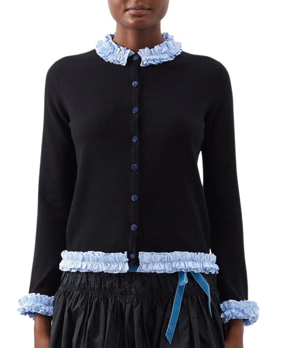 X Leorosa Therese Wool-blend Cardigan