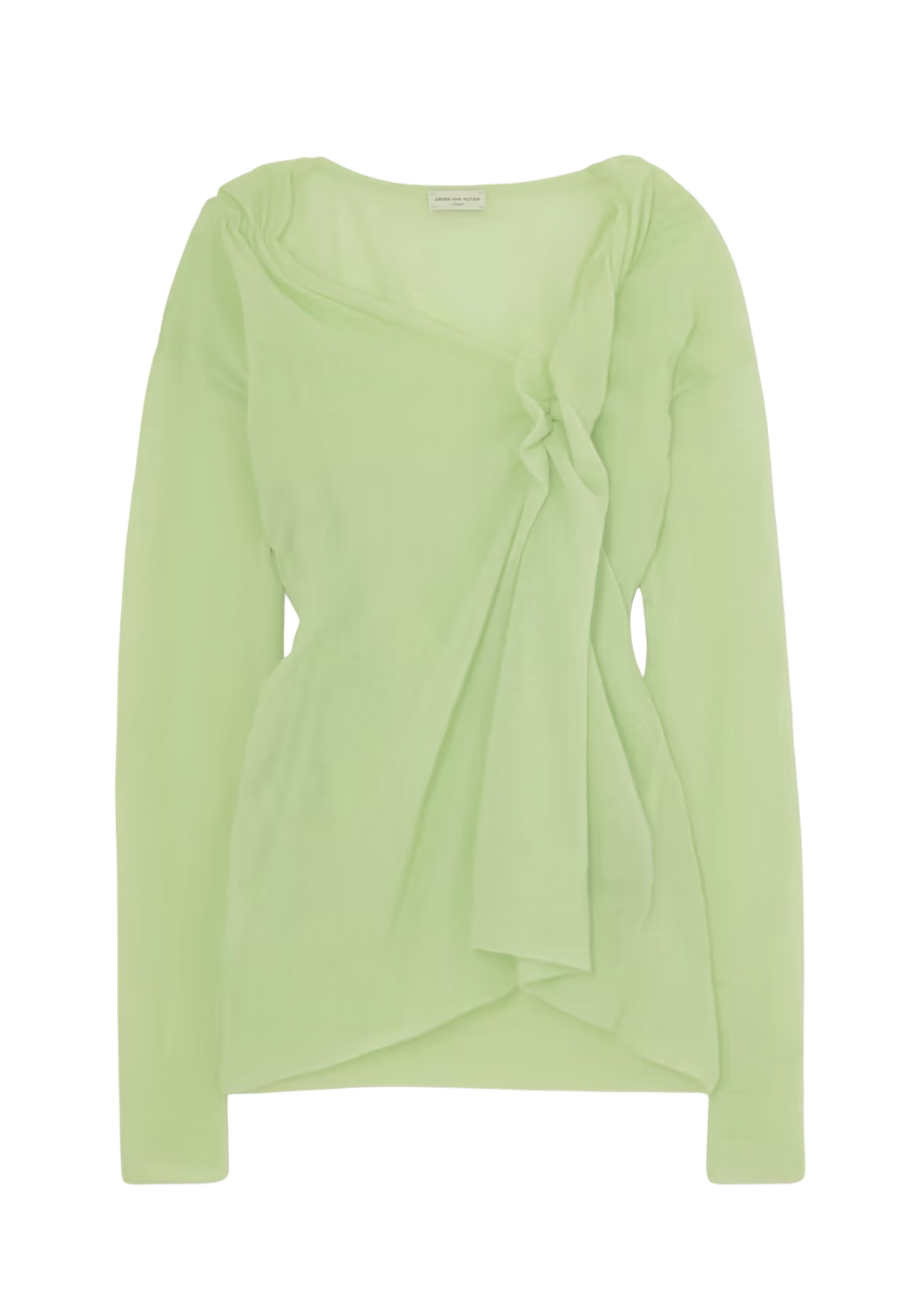 Twist Front Knitted Top