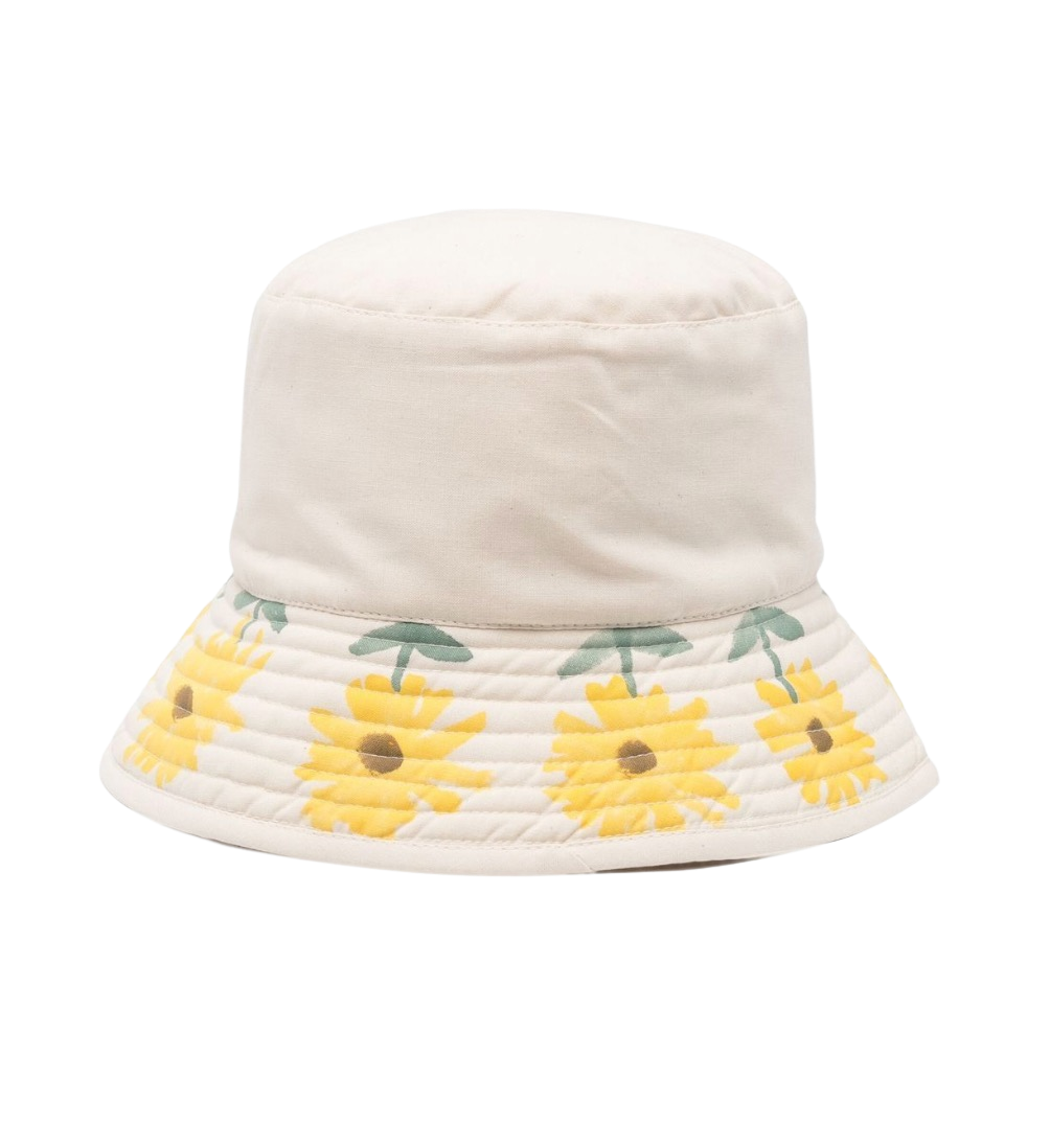 Reversible Floral-print Hat