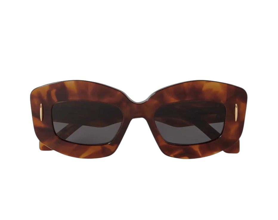 Screen Square-frame Tortoiseshell Acetate Sunglasses