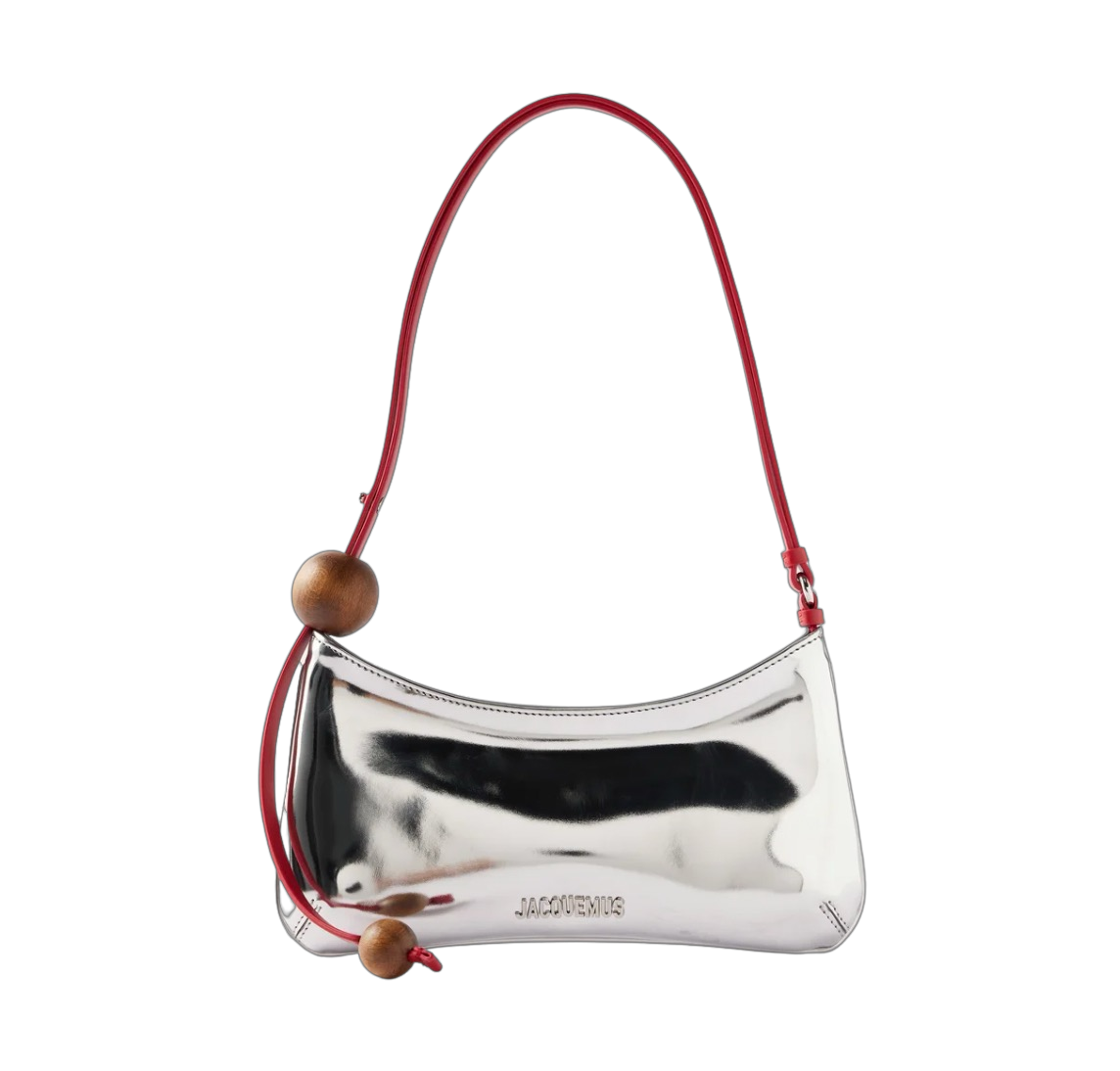 Bisou Perle small faux-leather shoulder bag