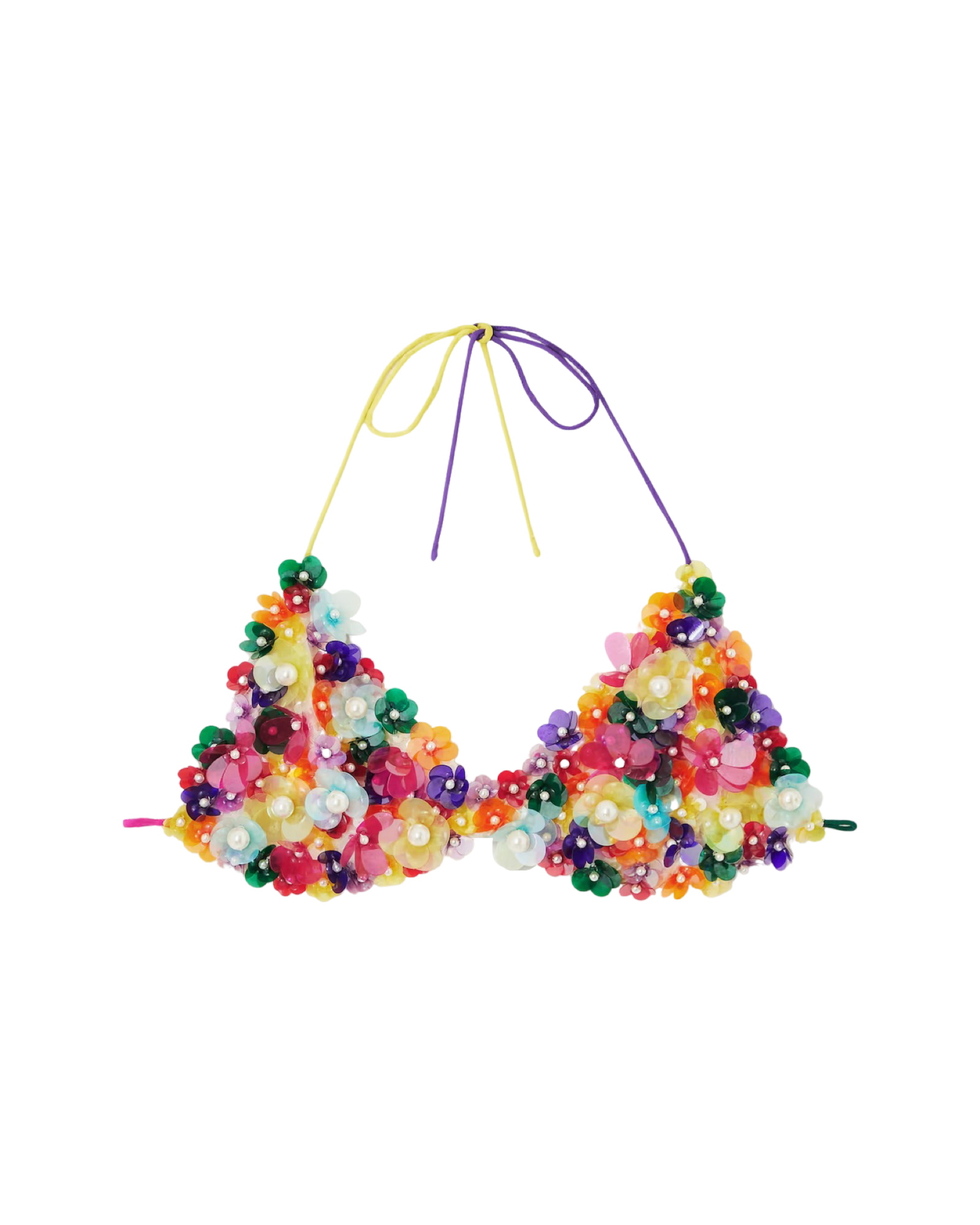 Embellished Bikini Top