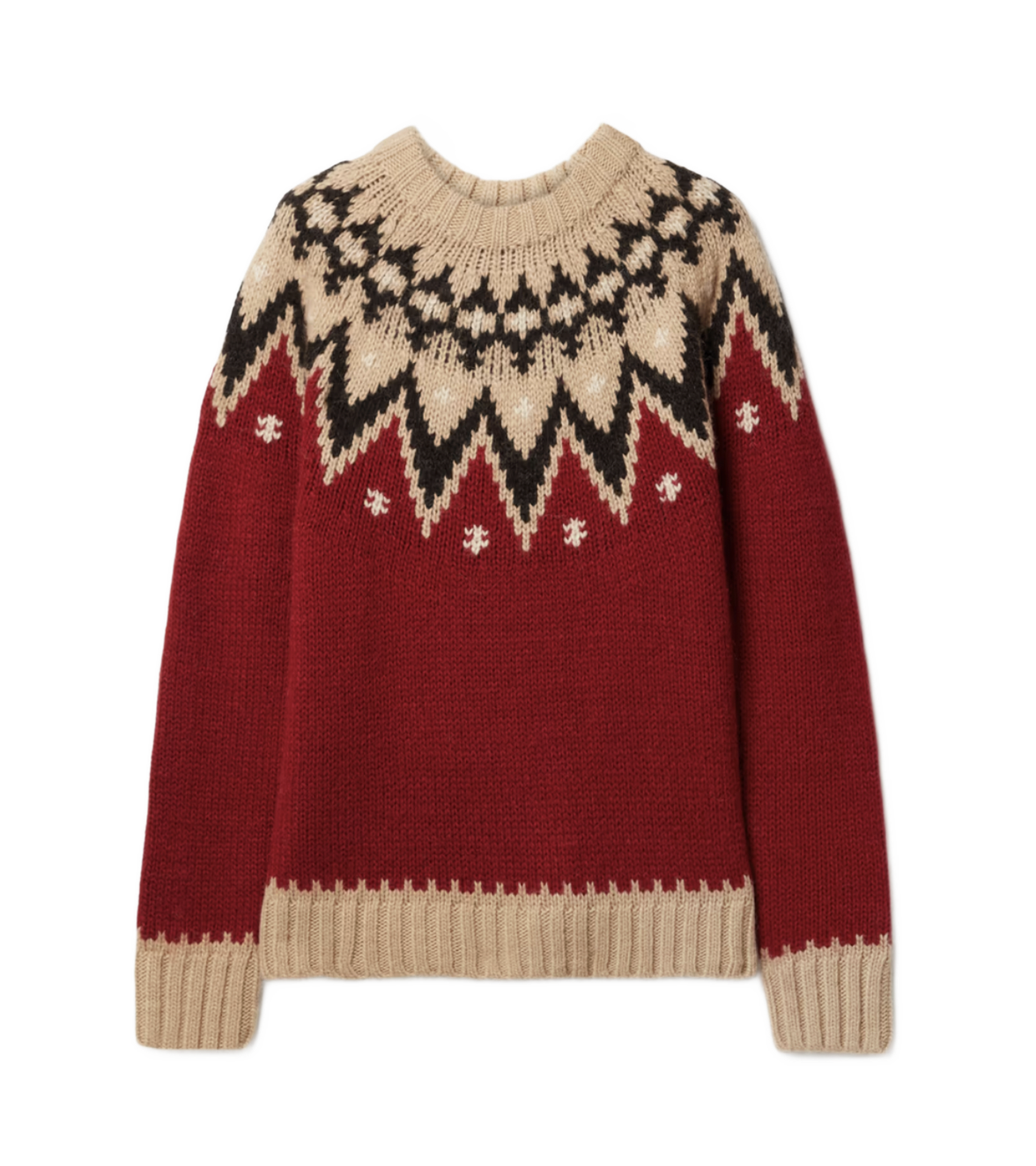 Fair Isle Knit Sweater