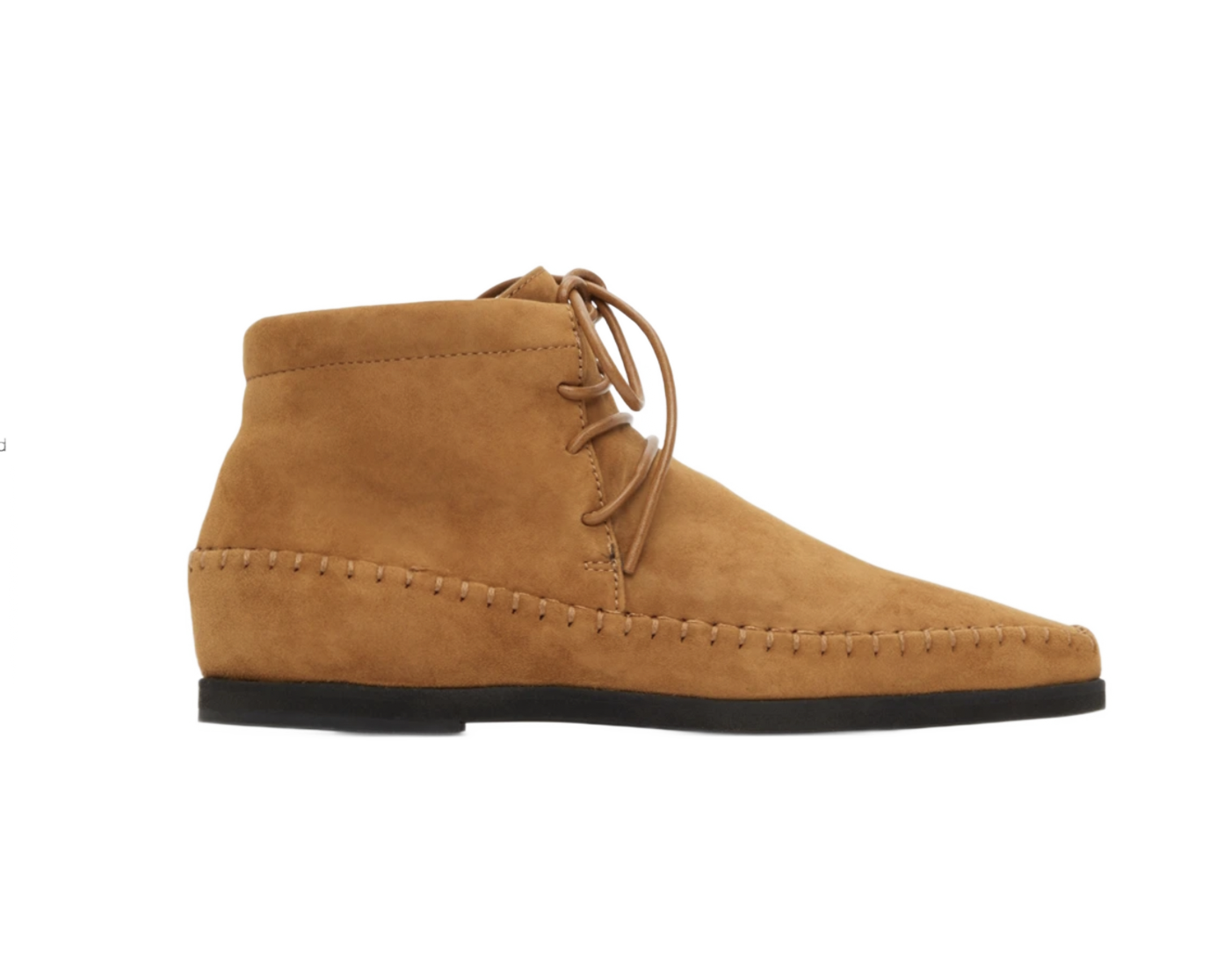Suede High Top Moccasins
