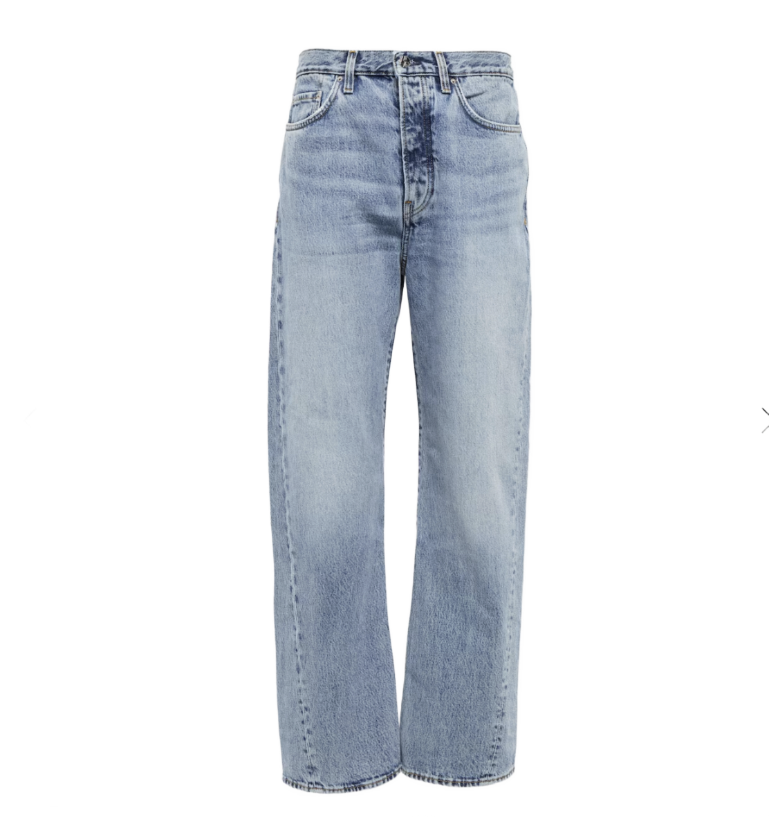 High-rise Straight Jeans