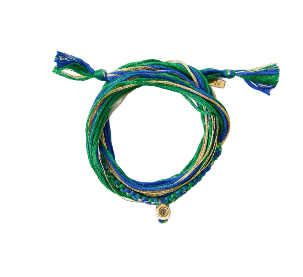 Honolulu Braided Toggle Charm Bracelet