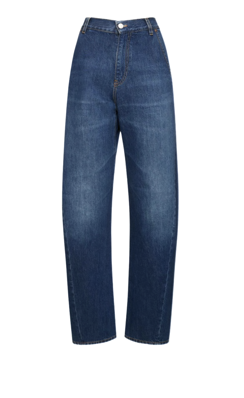 Twisted Seam Relaxed Jeans