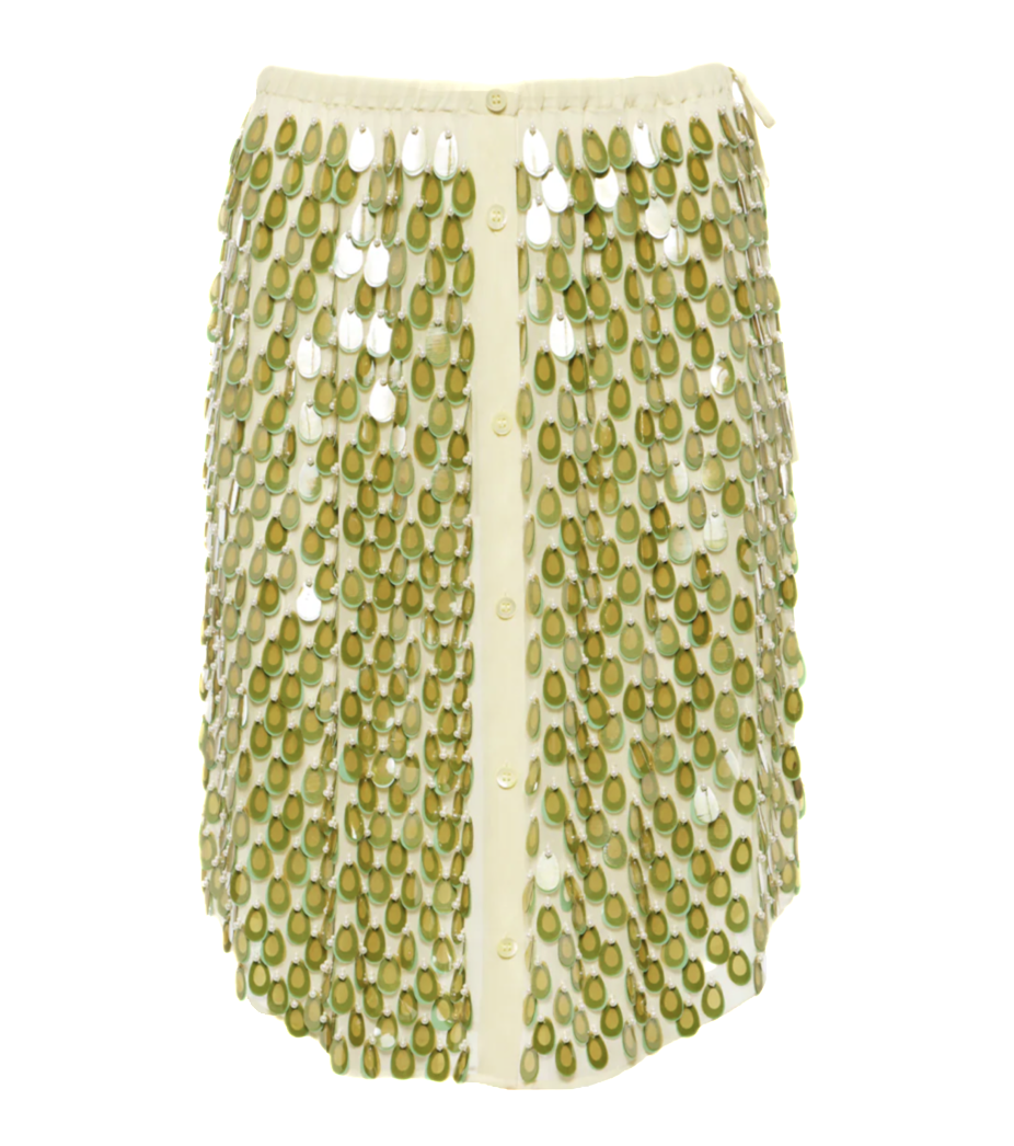 Sequined Miniskirt