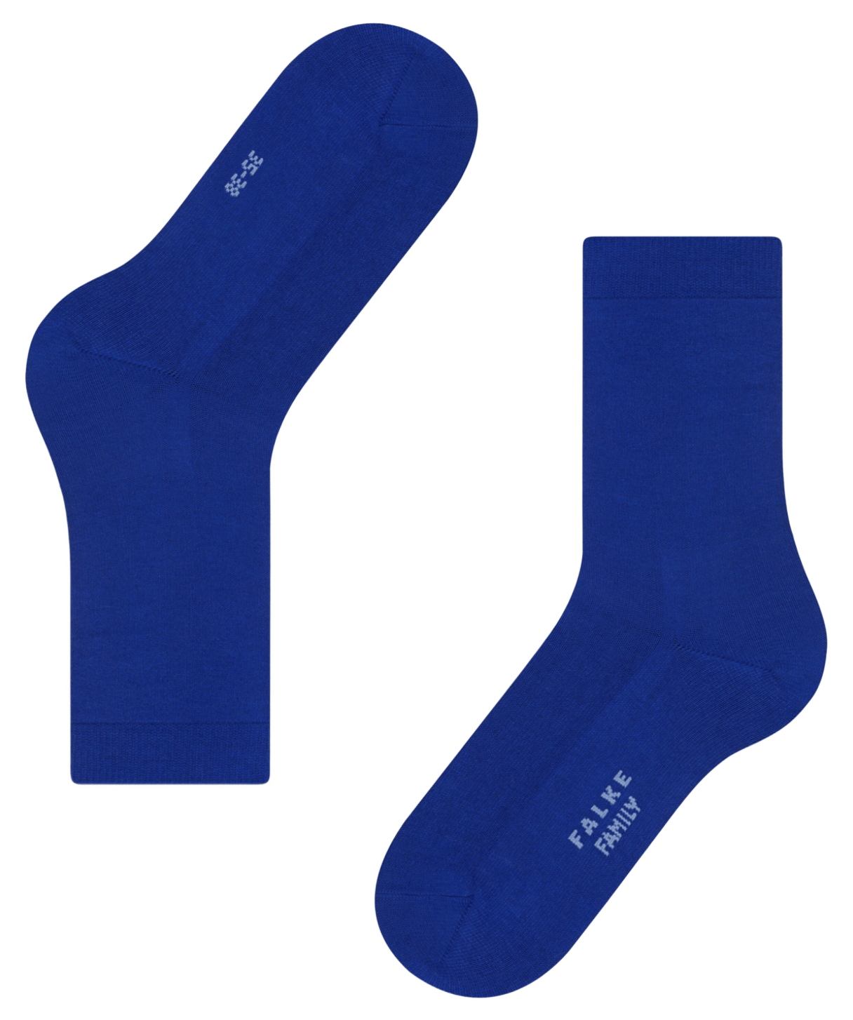 Cobalt Blue Crew Socks