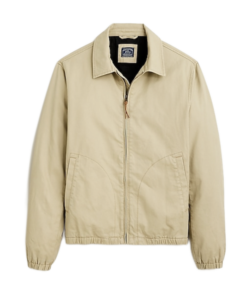 Harrington Jacket Cotton Twill