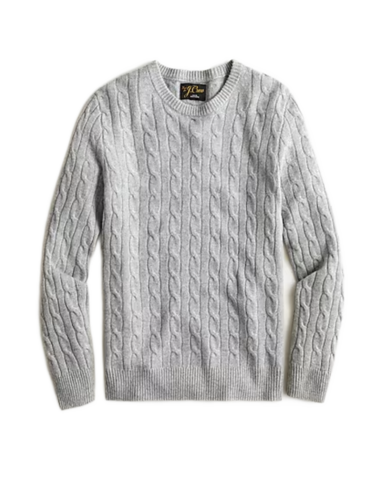Cashmere Cable-knit Sweater