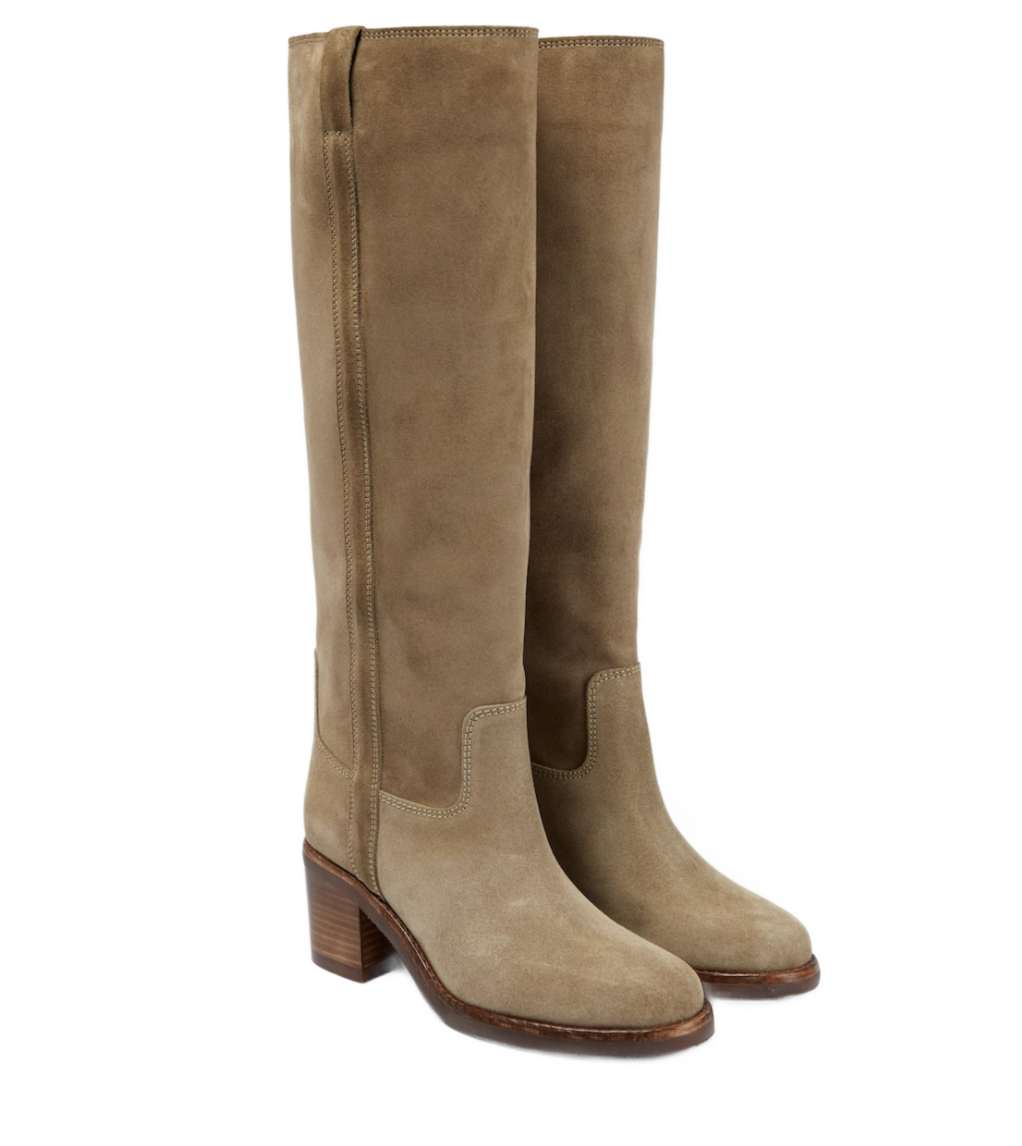 Seenia Suede Knee-high Boots