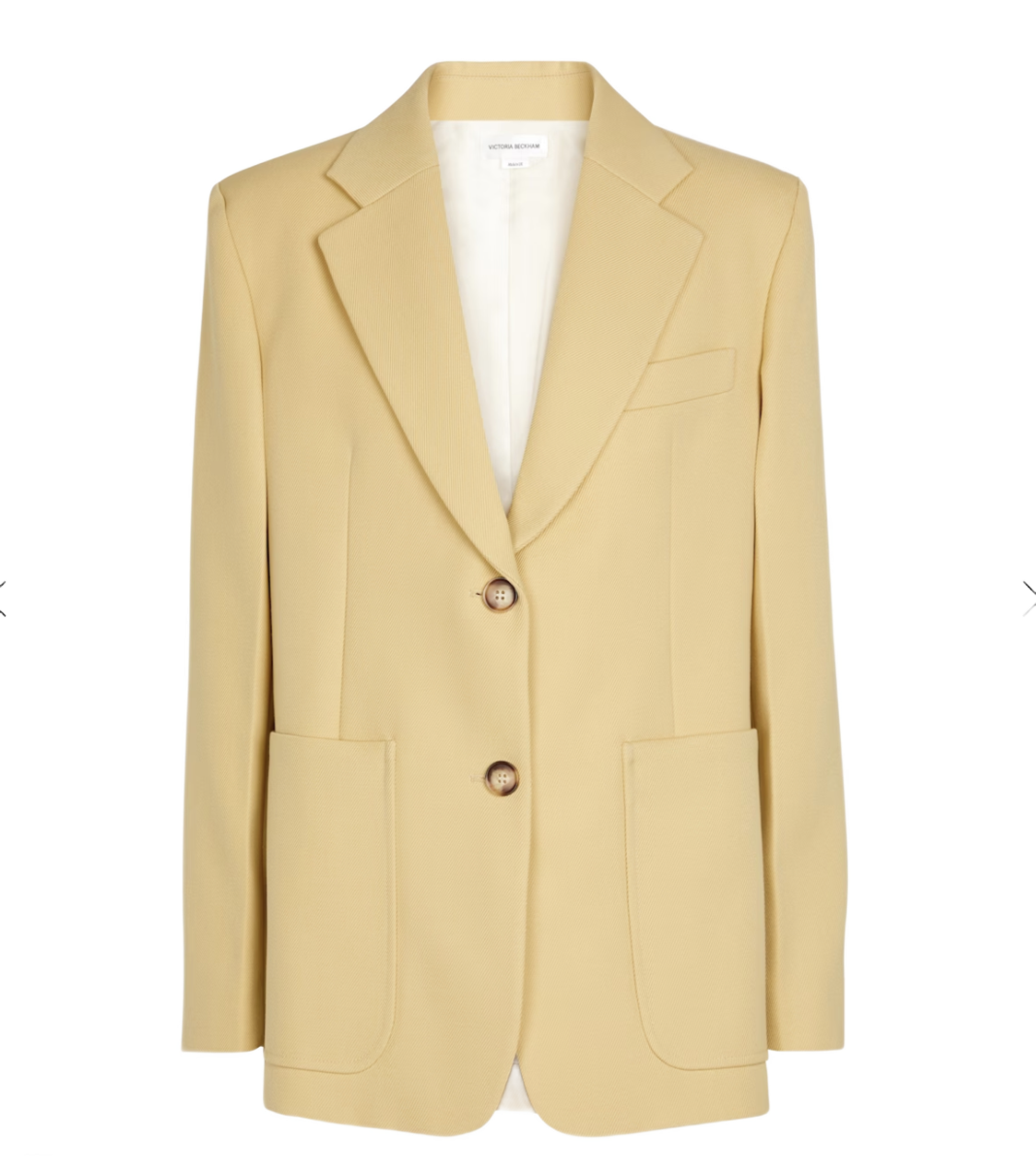 Single-breasted Wool Blazer