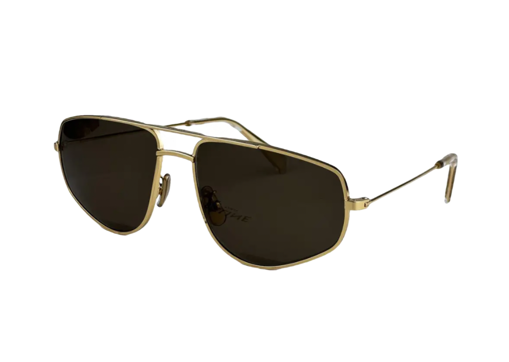 Gold Rim Sunglasses