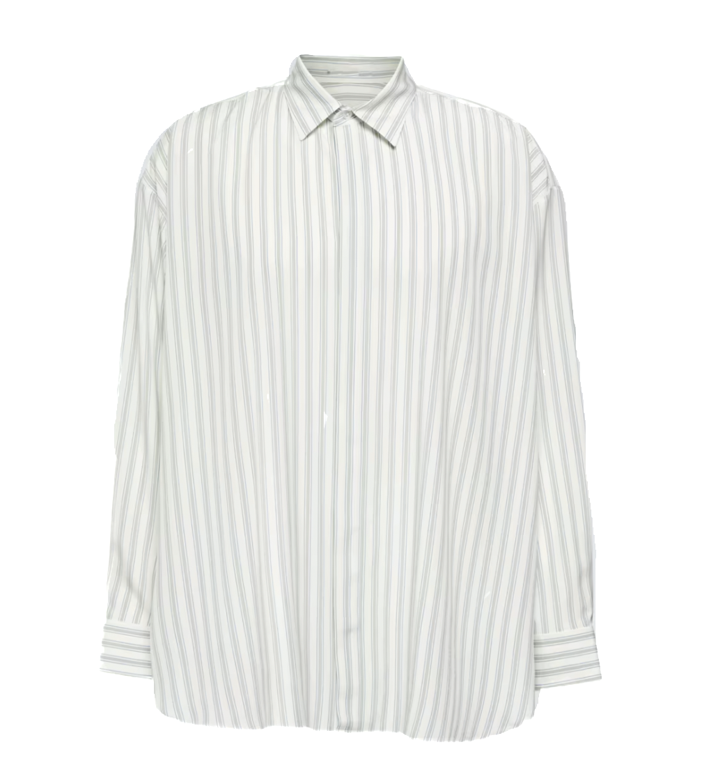 Sisco Striped Silk Shirt