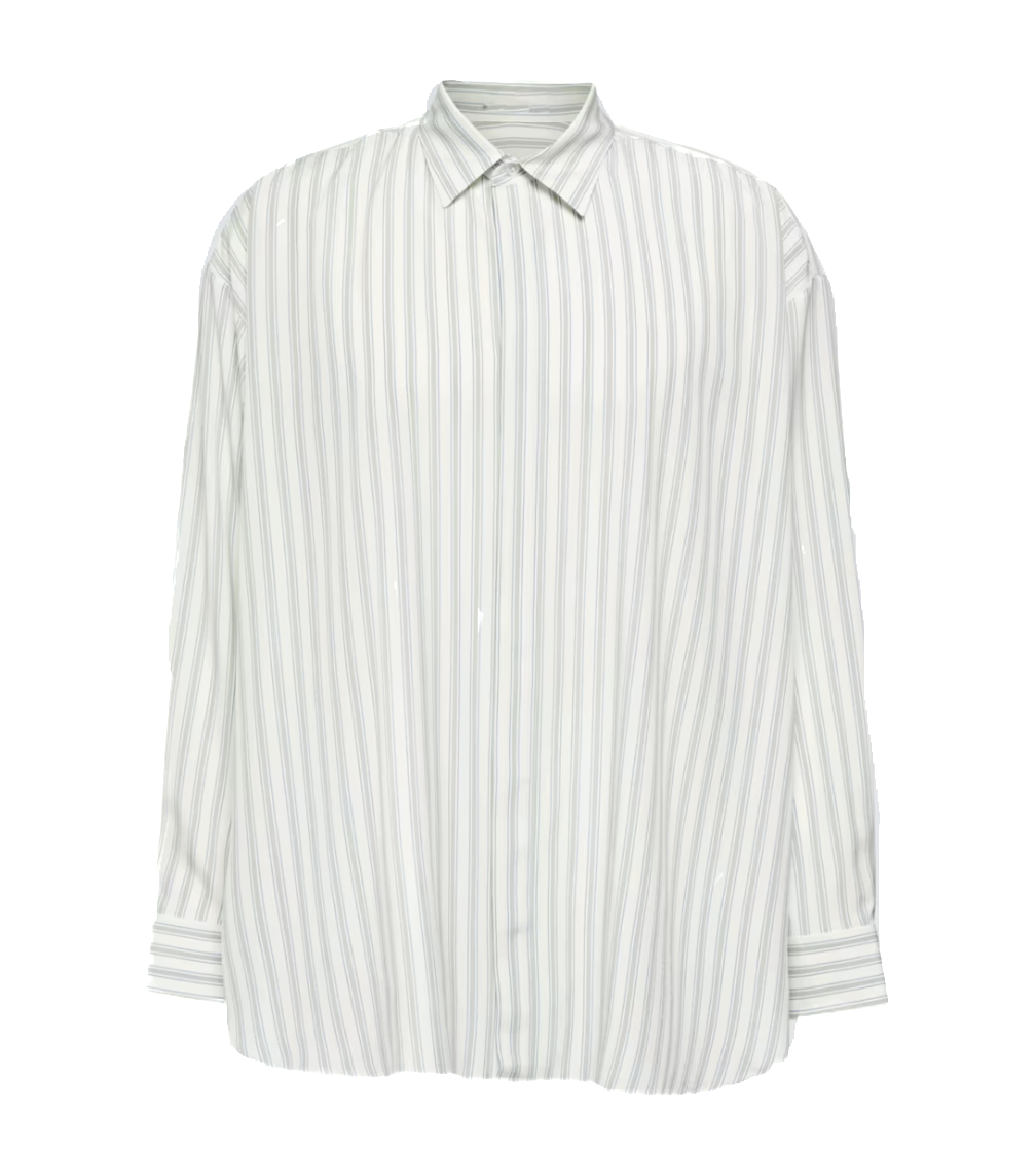 Sisco Striped Silk Shirt – Cafe Leandra