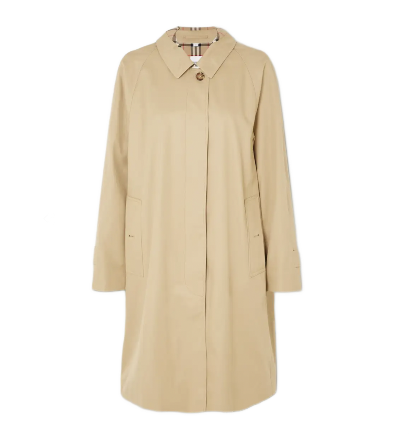 Camden Organic Cotton-gabardine Coat
