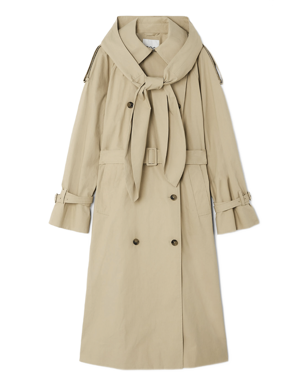 Hooded Trench Coat