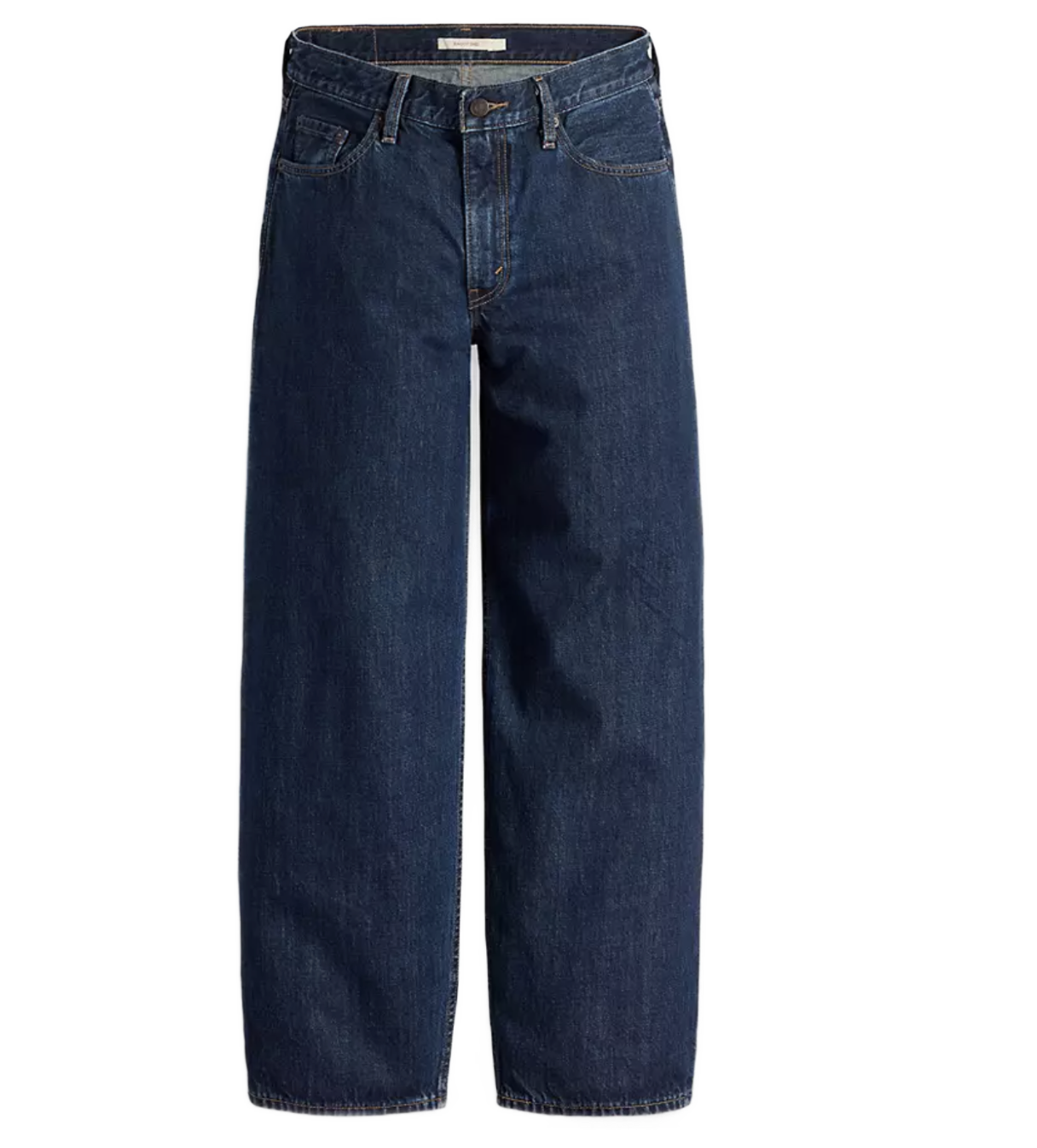 WellThread® Baggy Dad Jeans Dark Wash