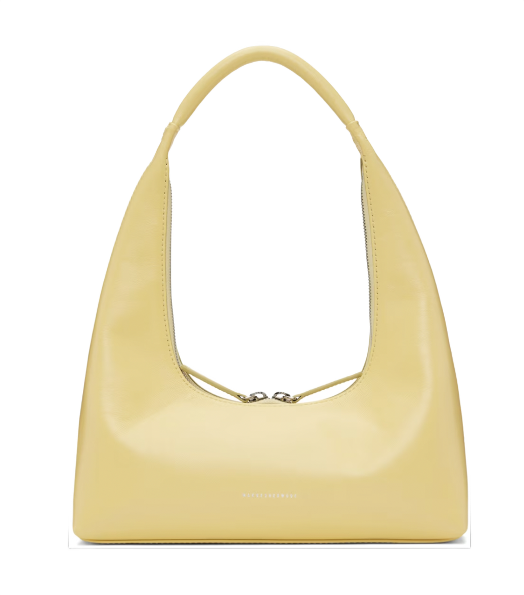 Yellow Zipped Bag