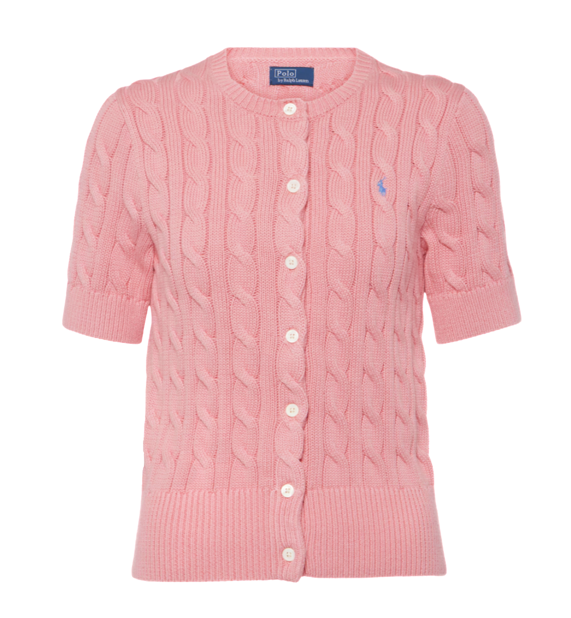 Cable-knit Cotton Cardigan