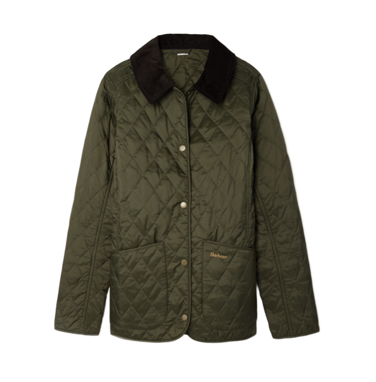 Annandale Corduroy-trimmed Quilted Shell Jacket