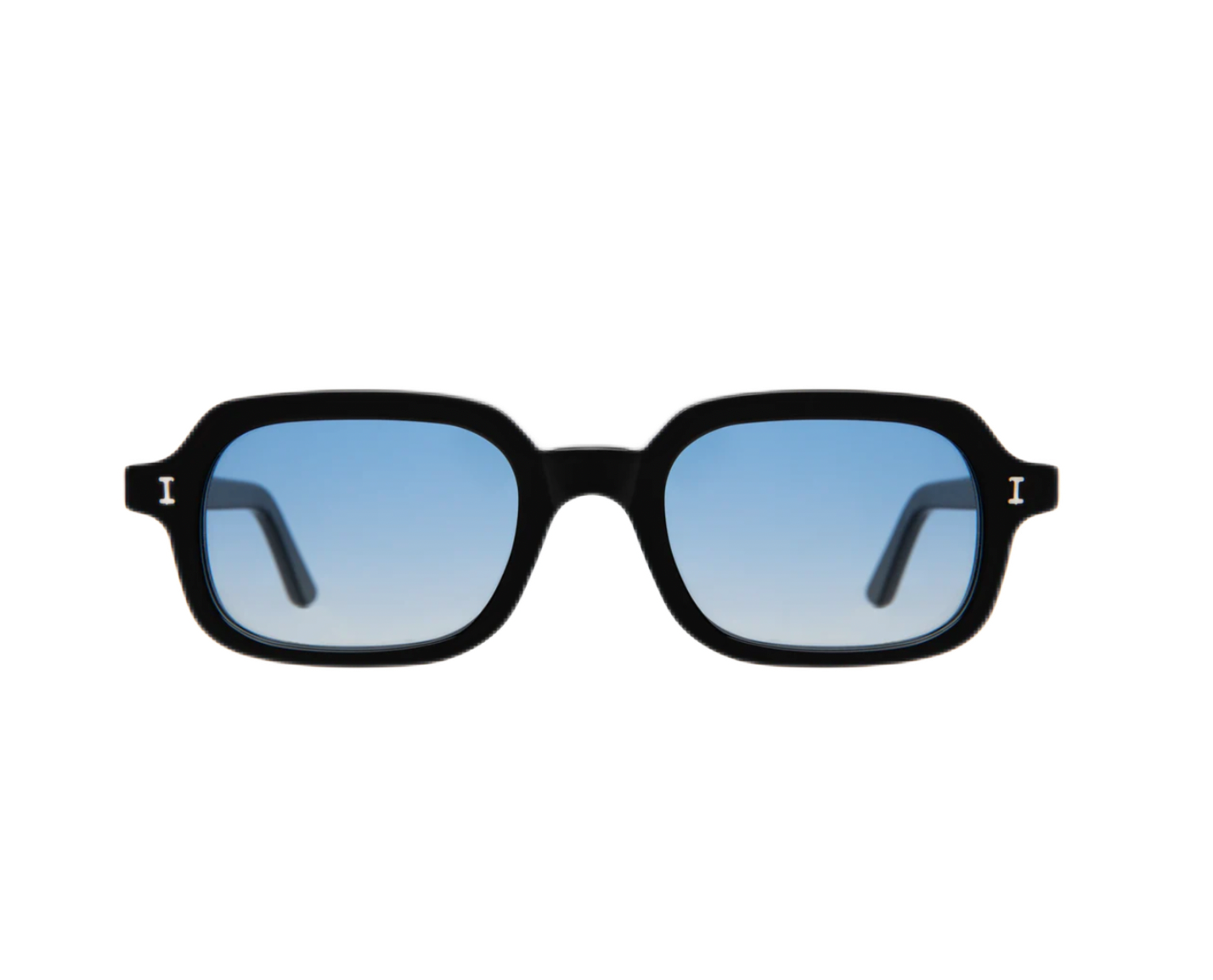 Berlin Sunglasses Black/Blue Gradient