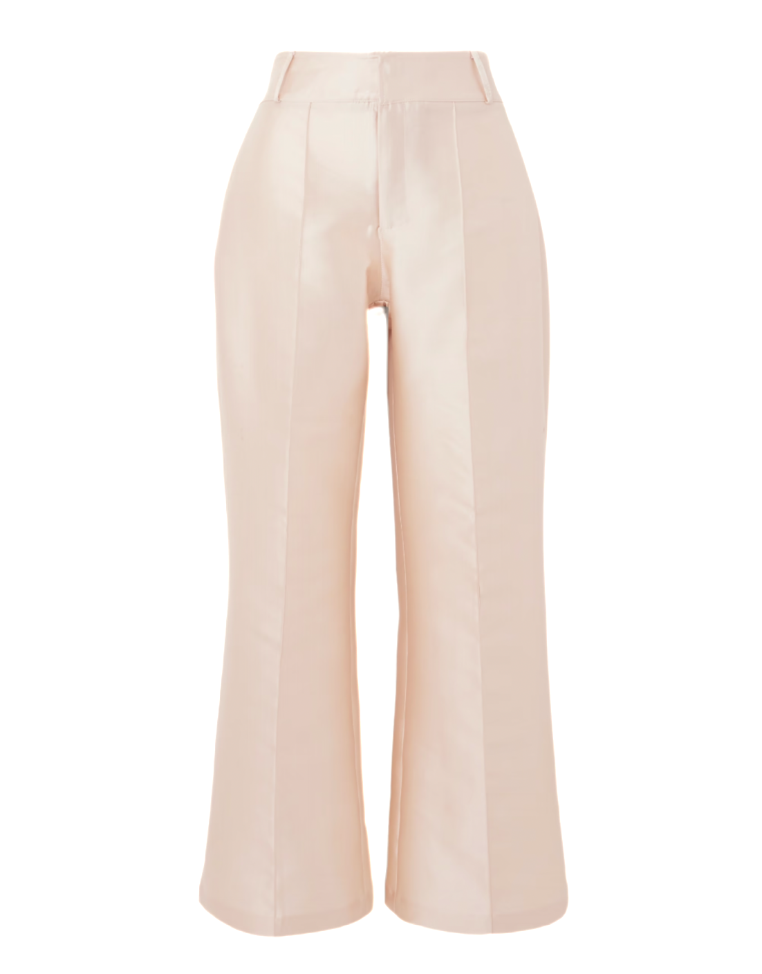 Yoshi Cropped Taffeta Flared Pants