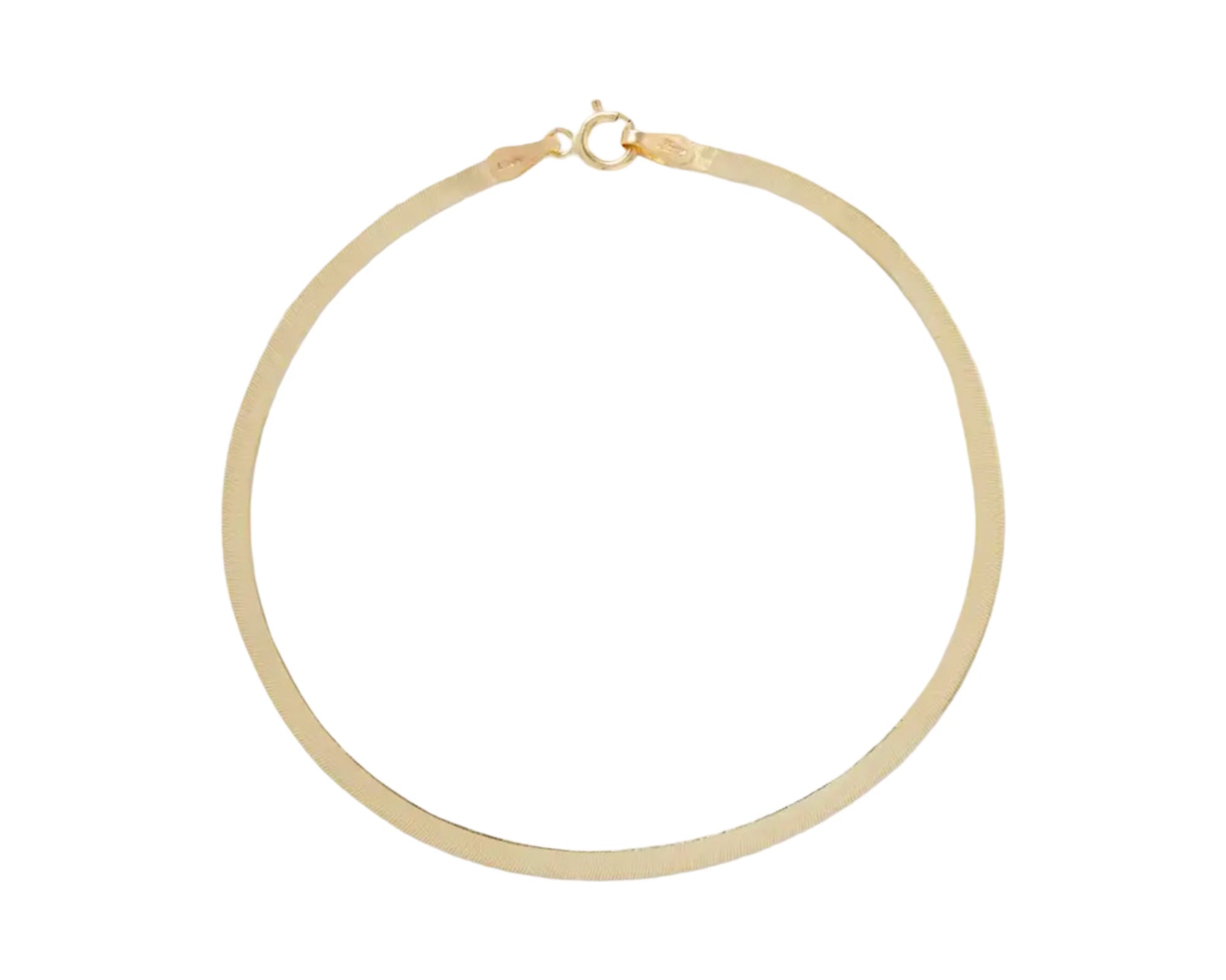 + NET SUSTAIN Herringbone 10-karat Recycled Gold Bracelet