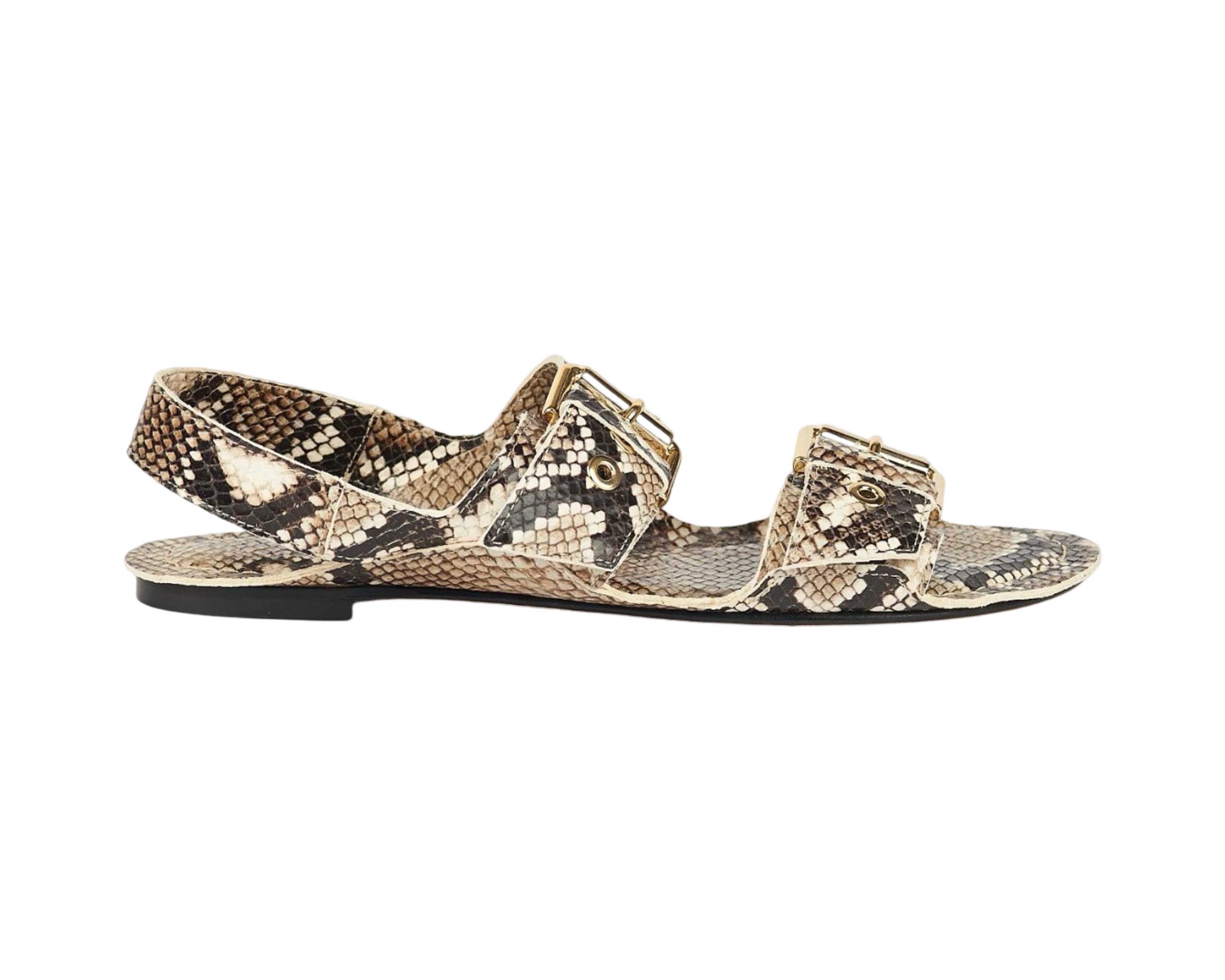 The Double Buckle Sandal in Python