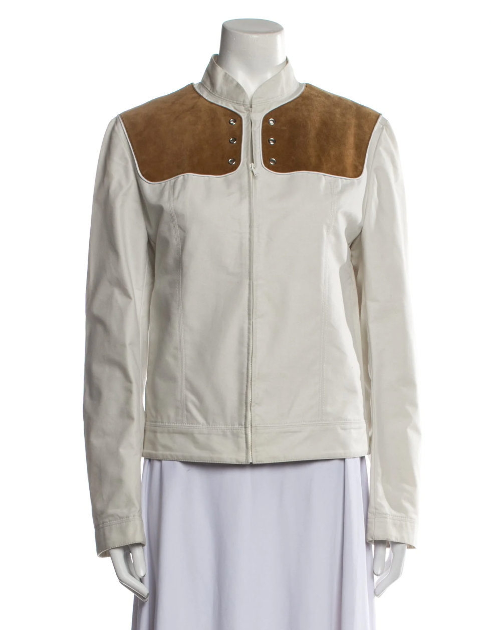 Vintage Suede Patch Jacket