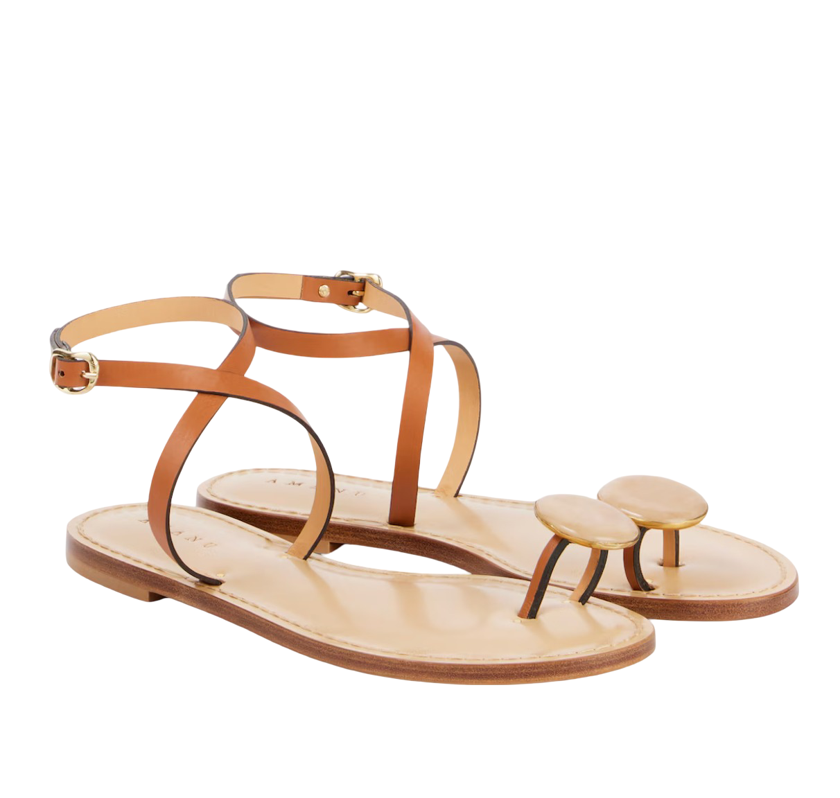 Kigali Embellished Leather Sandals