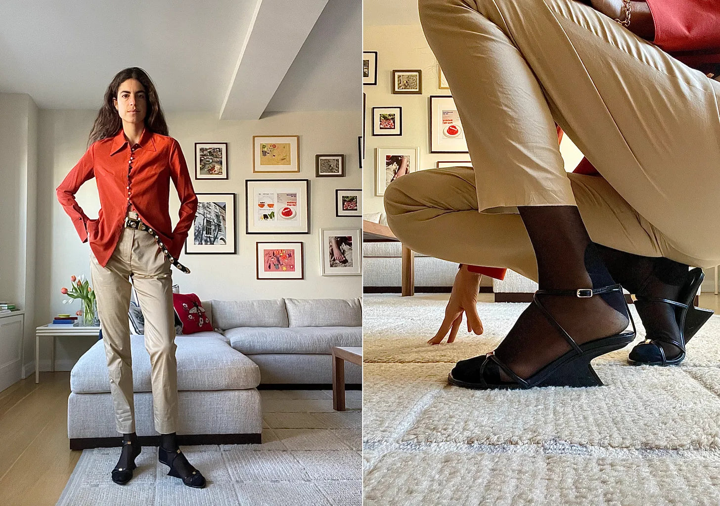 Socks and shoes for Fall Cafe Leandra