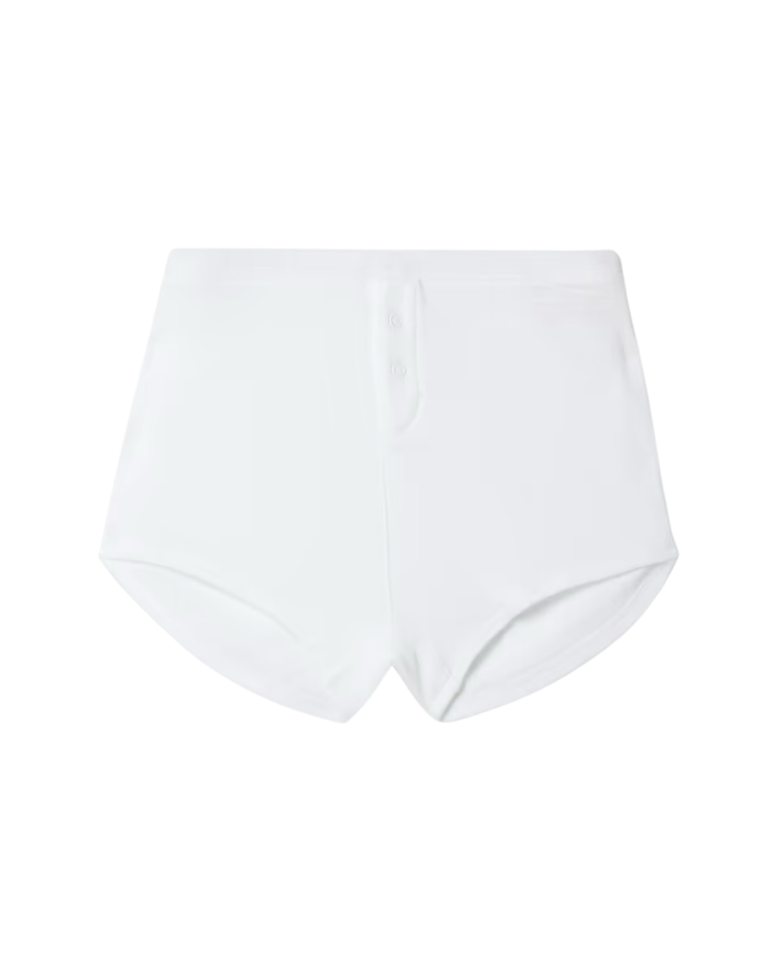 Petra pointelle-knit organic cotton shorts