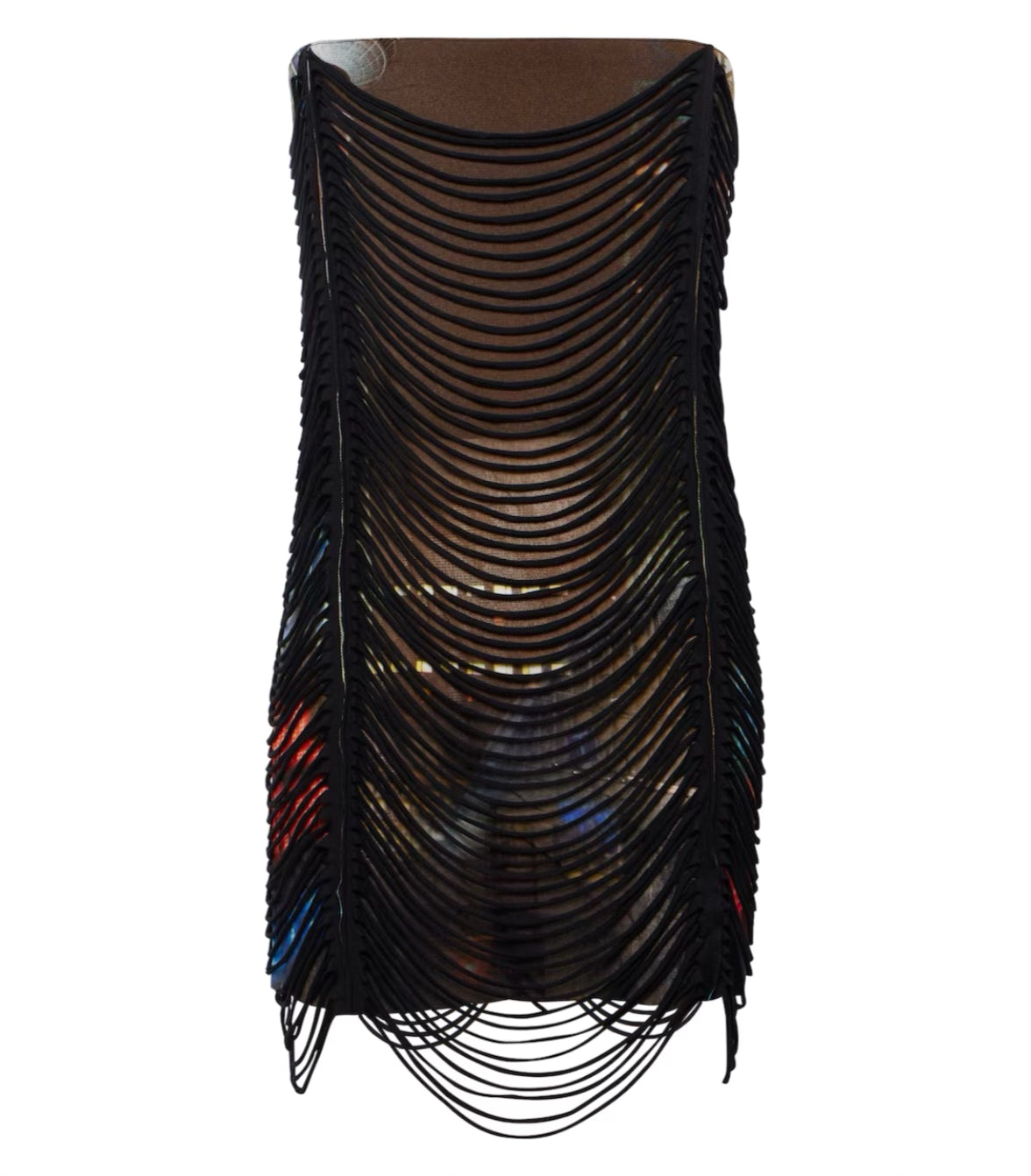 x Shayne Oliver Printed Minidress