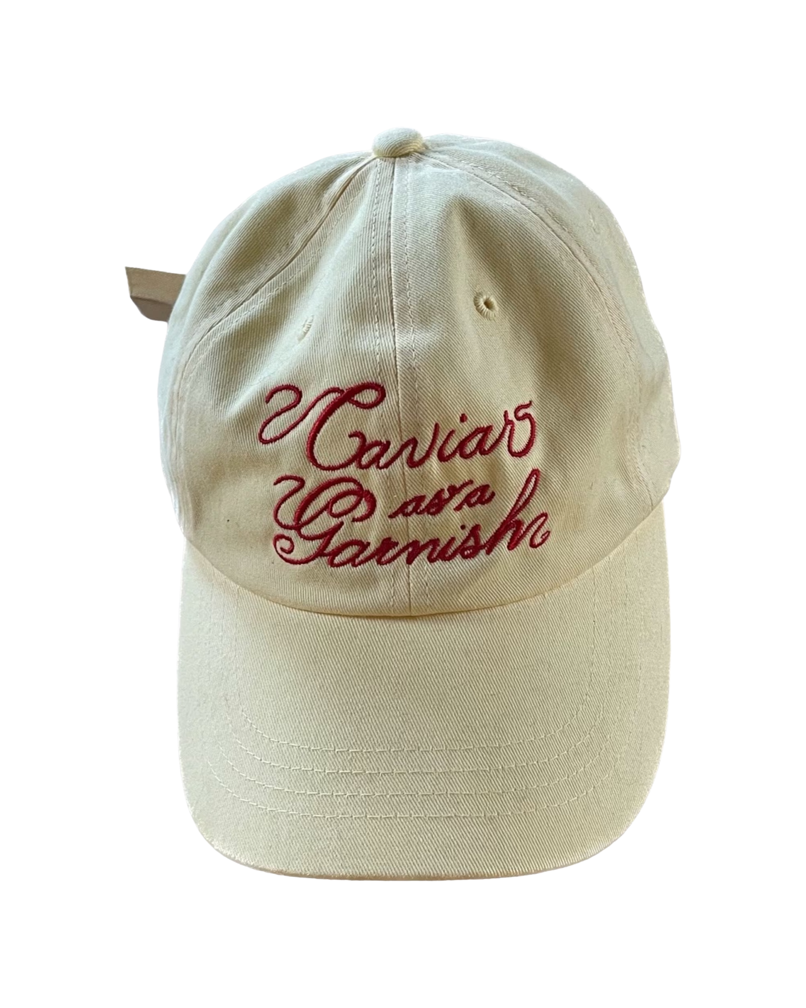 Caviar as a Garnish Baseball Hat