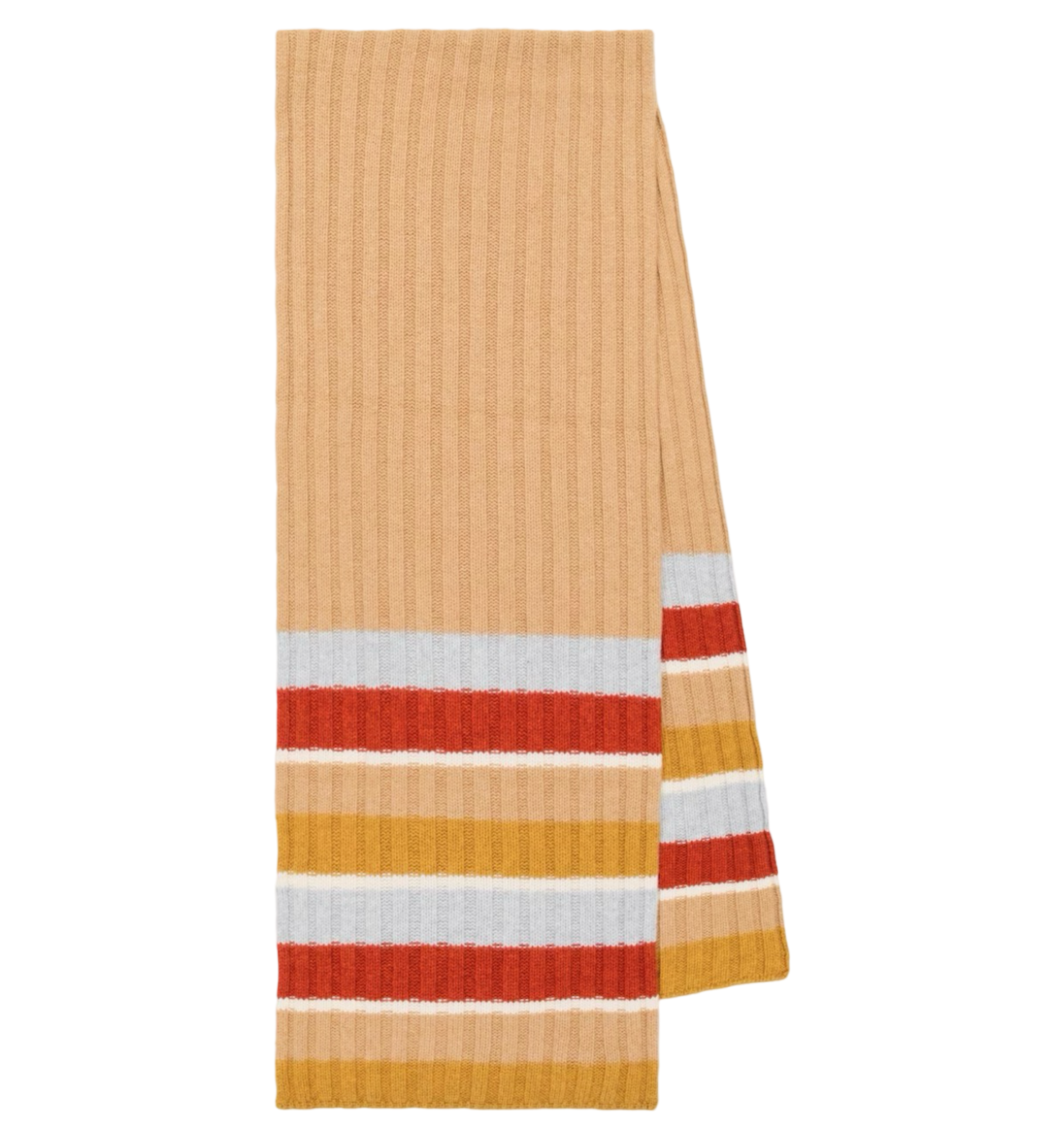 Striped Cashmere Scarf