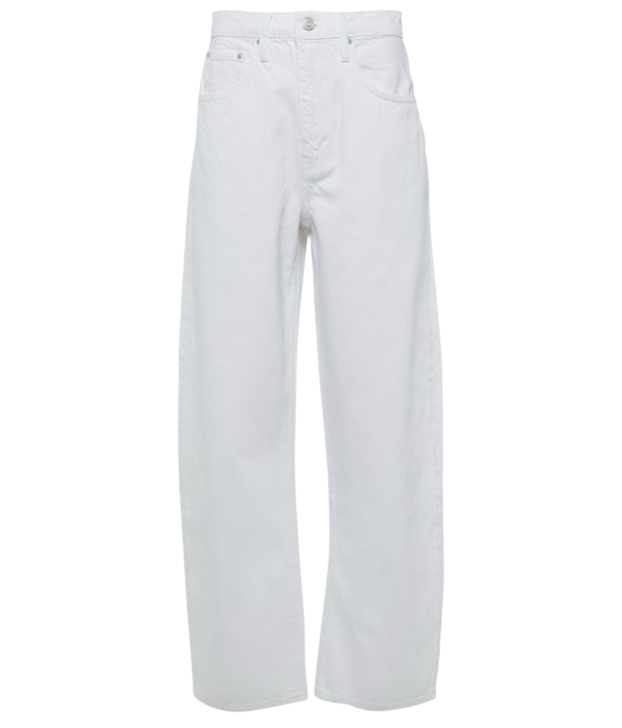 Long Barrel High-rise Barrel-leg Jeans