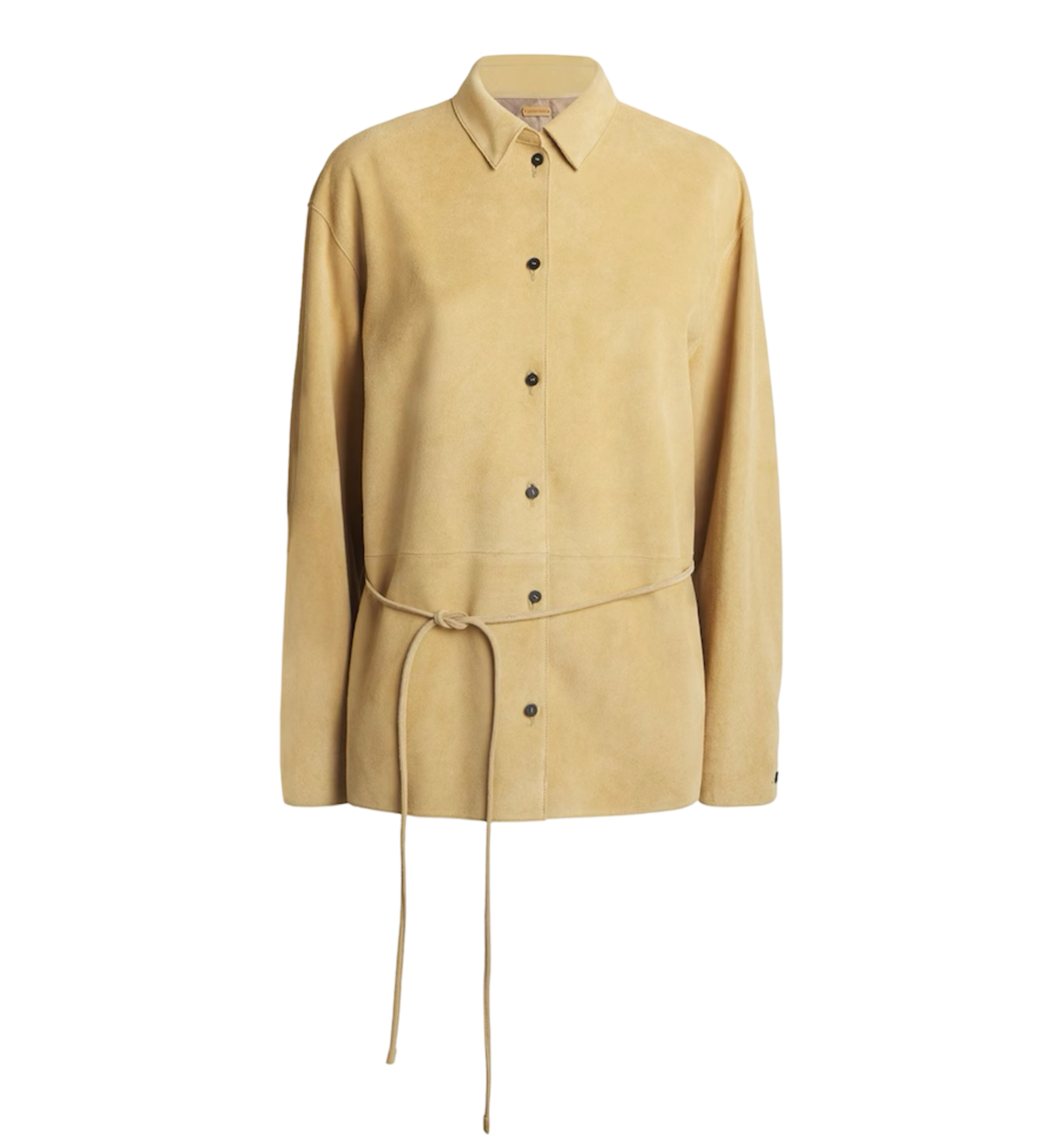 Camel Suede Shirt