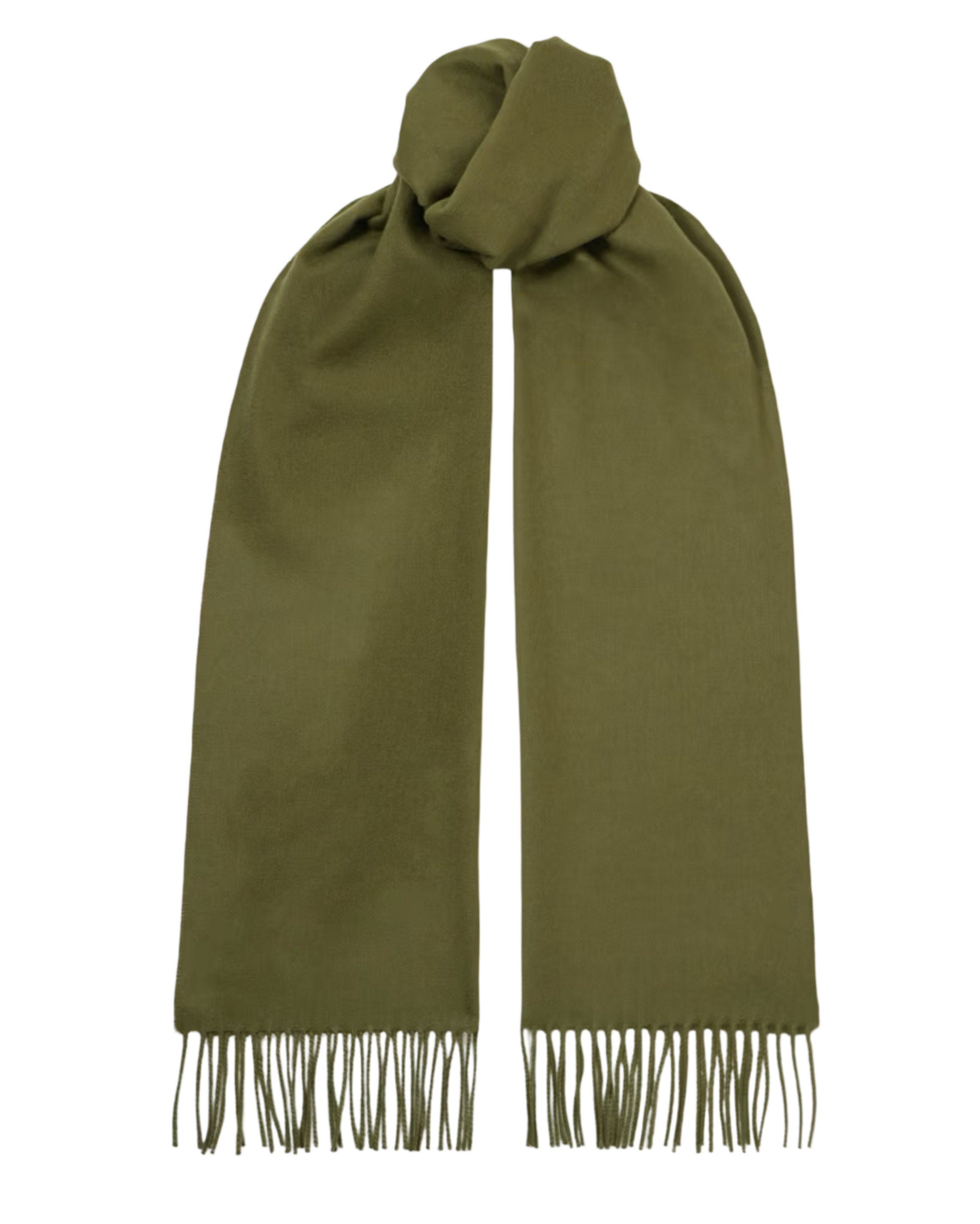 Fringed Cashmere Scarf