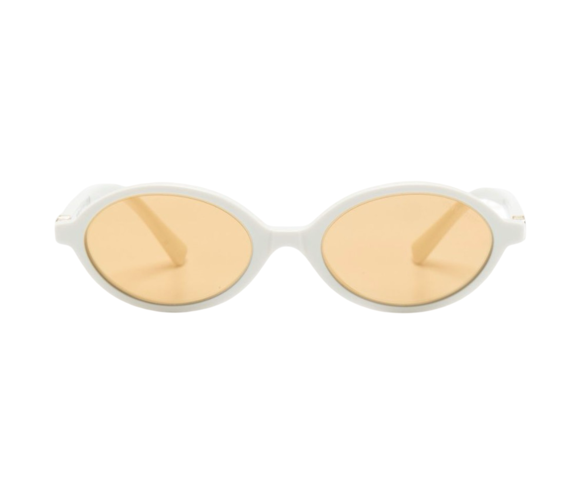 Logo-plaque Oval-frame Sunglasses